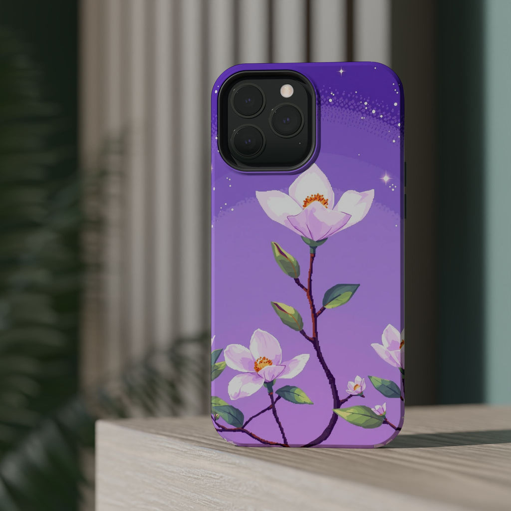 iPhone Magnolia Dream Enchanted Art Slim Everyday Designer Case · iPhone Case