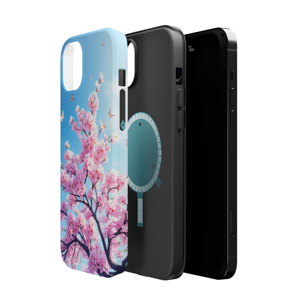 iPhone Cherry Blossom Floral Slim Everyday Designer Case · iPhone Case