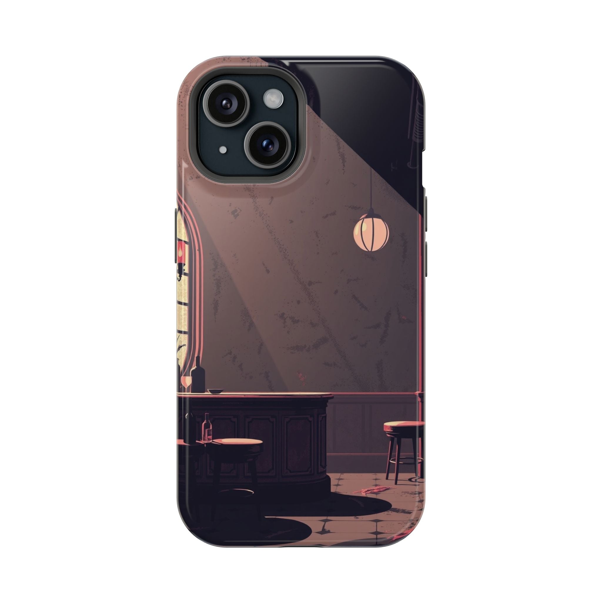 iPhone Speakeasy Dark Grunge Distressed Slim Everyday Designer Case · iPhone Cas