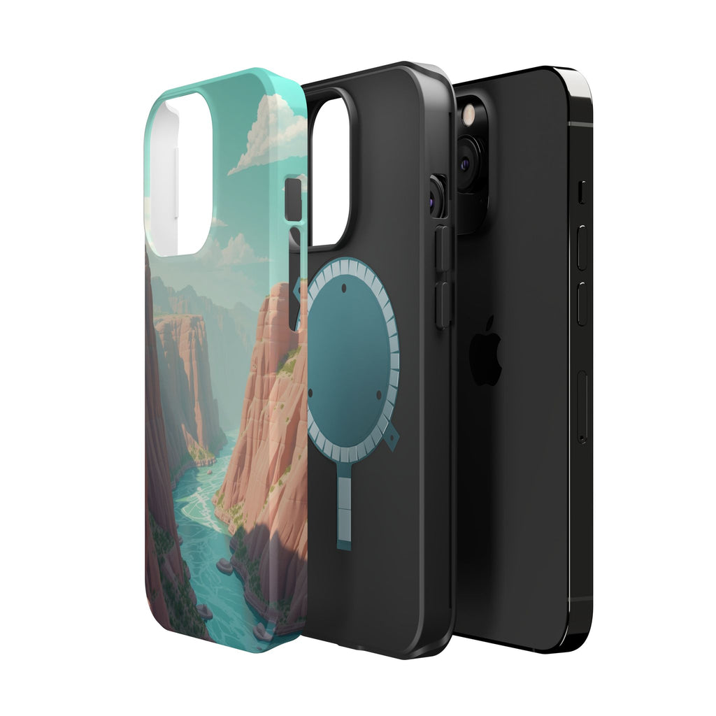 iPhone River Canyon Mystic Art Slim Everyday Designer Case · iPhone Case