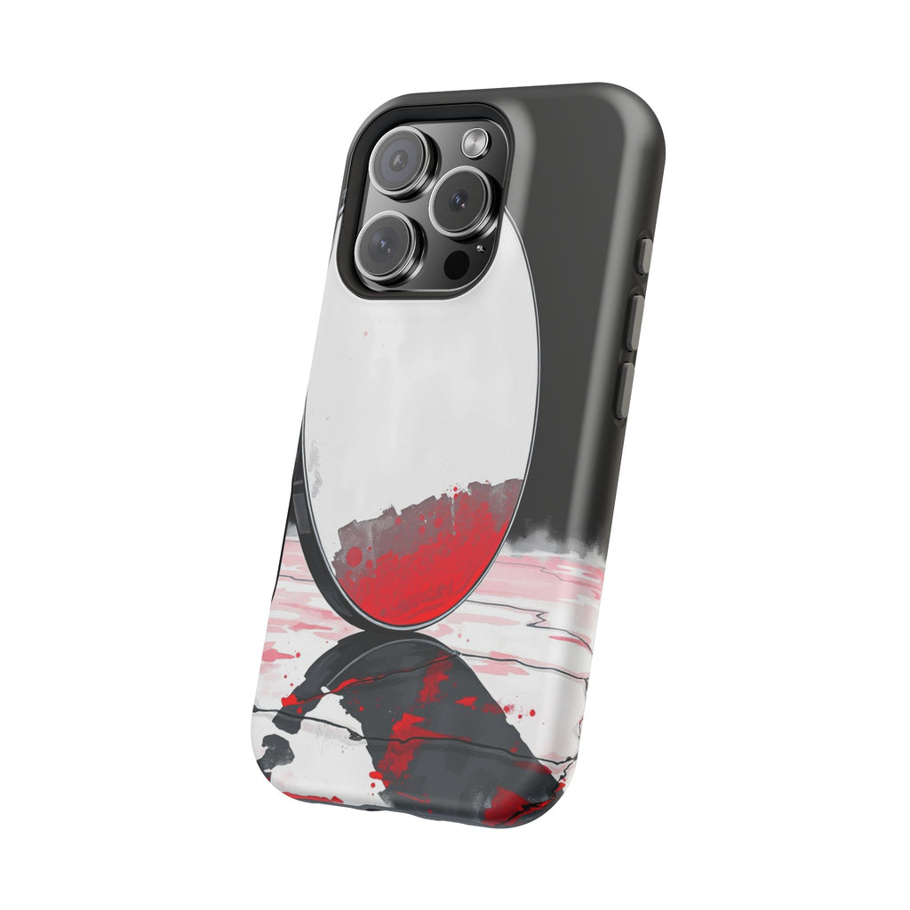 iPhone Earthy Salt Flat Mirror Design Slim Everyday Designer Case · iPhone Case