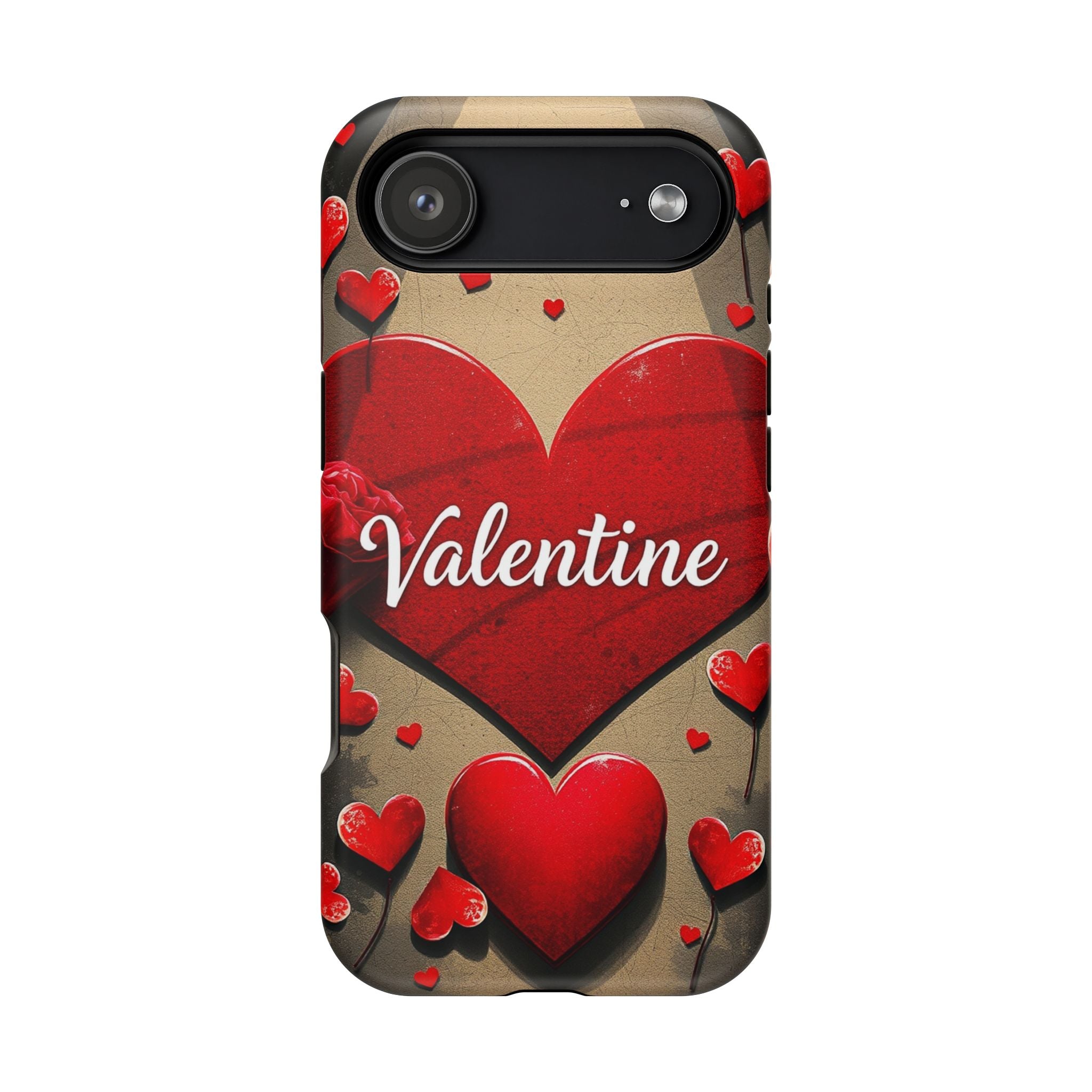 iPhone Serene Vintage Valentine Card Design Slim Everyday Designer Case · iPhone