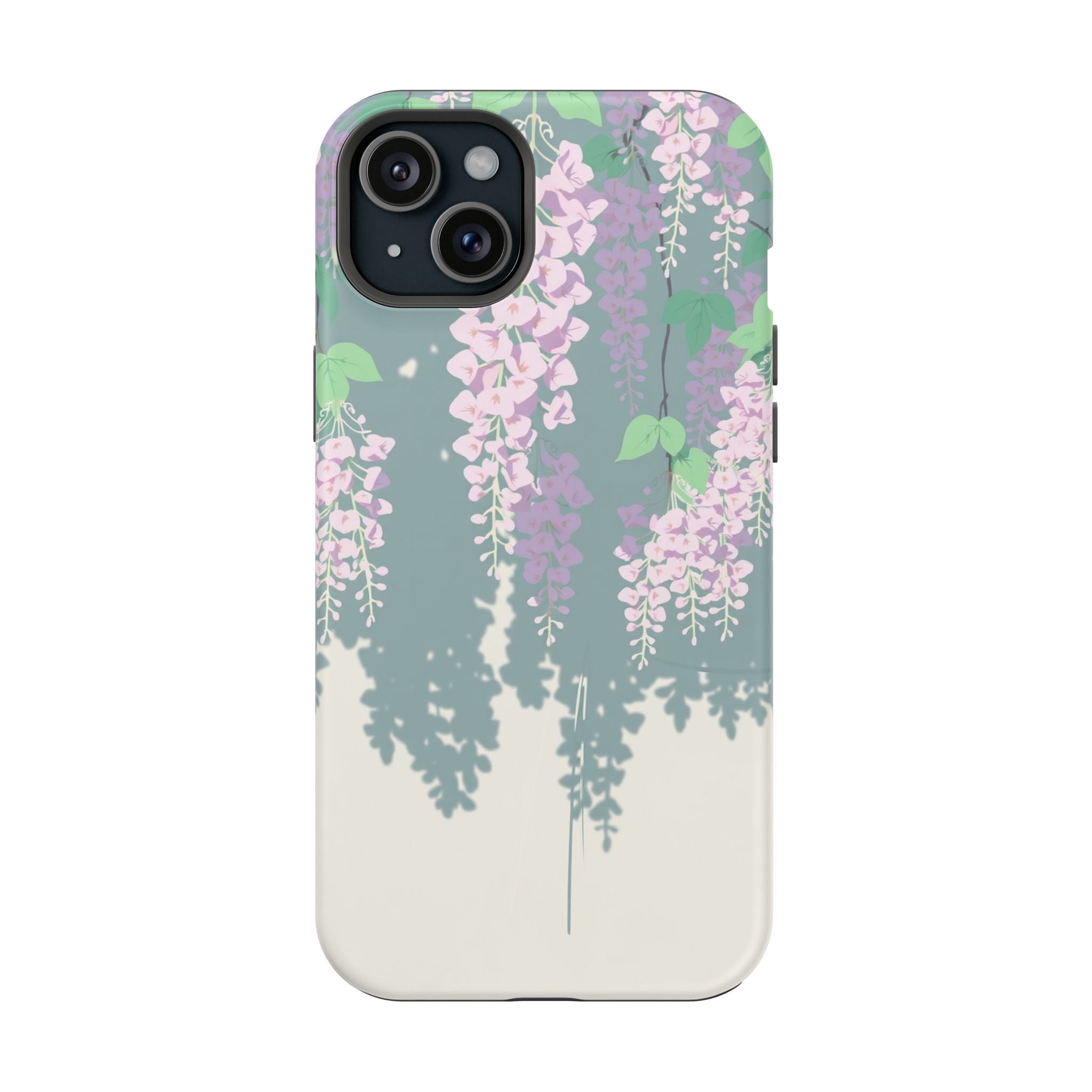 iPhone Dreamy Wisteria Cascade Design Slim Everyday Designer Case · iPhone Case