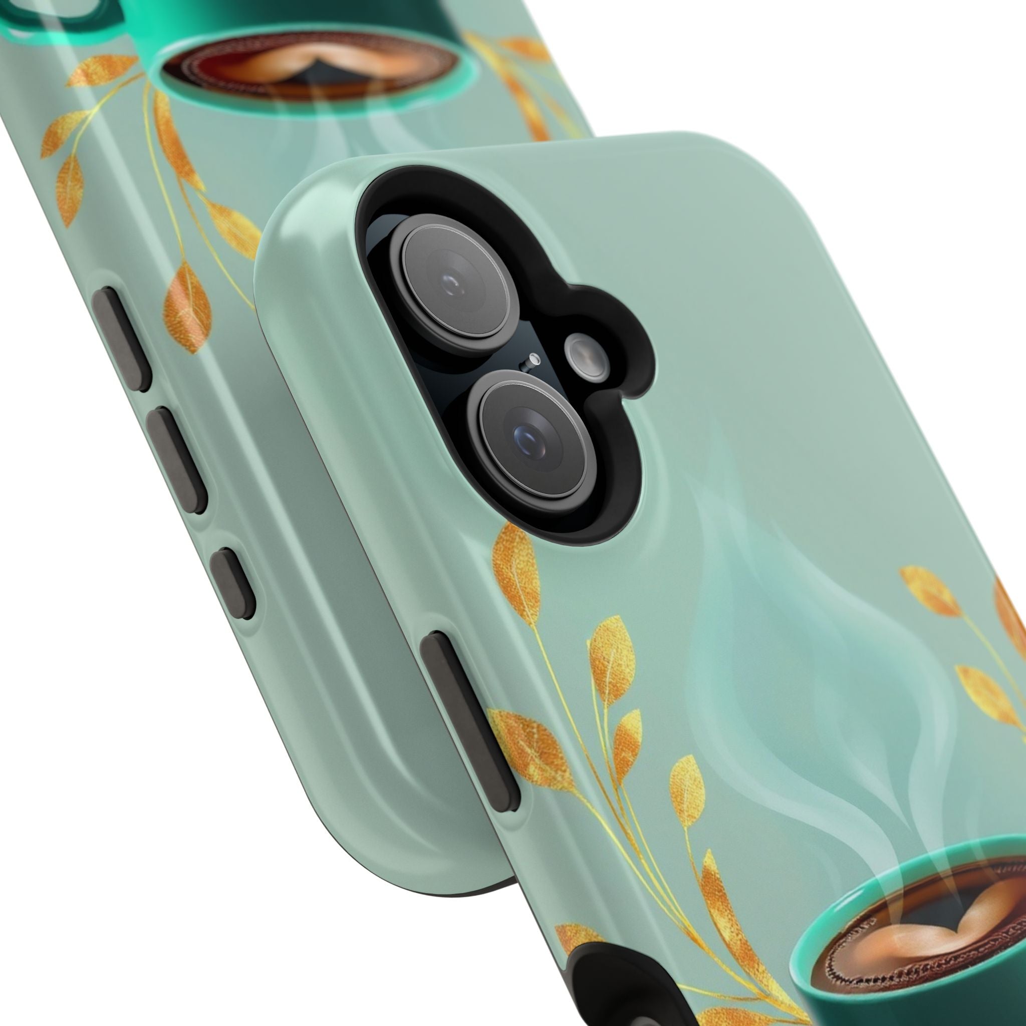 iPhone Radiant Emotional Support Coffee Design Soft Finish Everyday Case · iPhon
