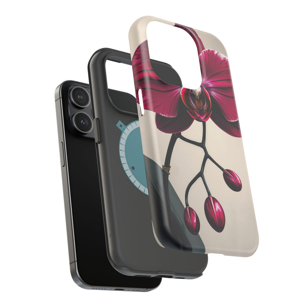 iPhone Orchid Study Enchanted Art Bold Modern Everyday Snap Case · iPhone Case