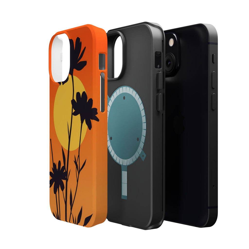 iPhone Vibrant Floral Silhouette Design Slim Everyday iPhone Designer · iPhone C