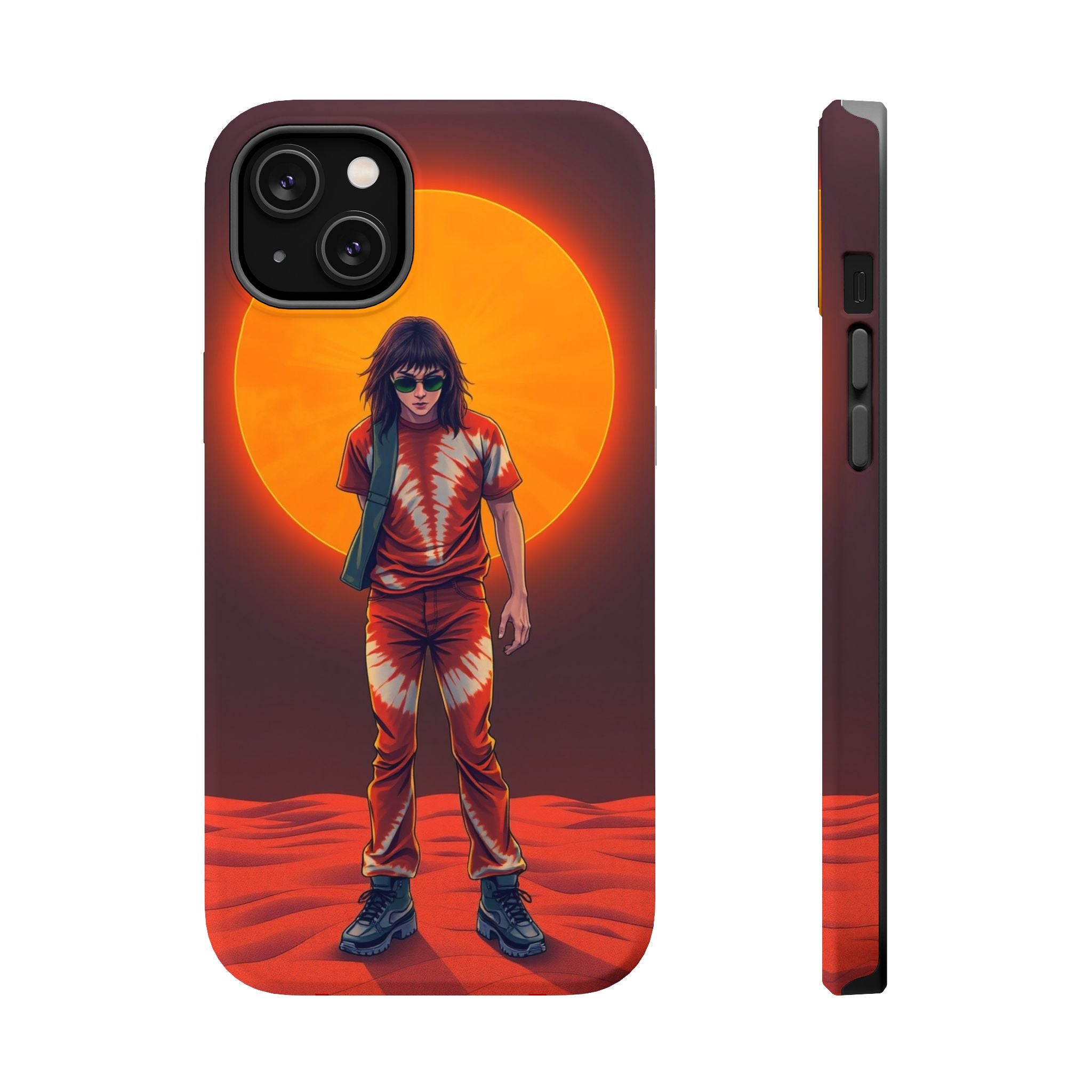 iPhone Tie-Dye 60s Enchanted Art Bold Modern Everyday Snap Case · iPhone Case