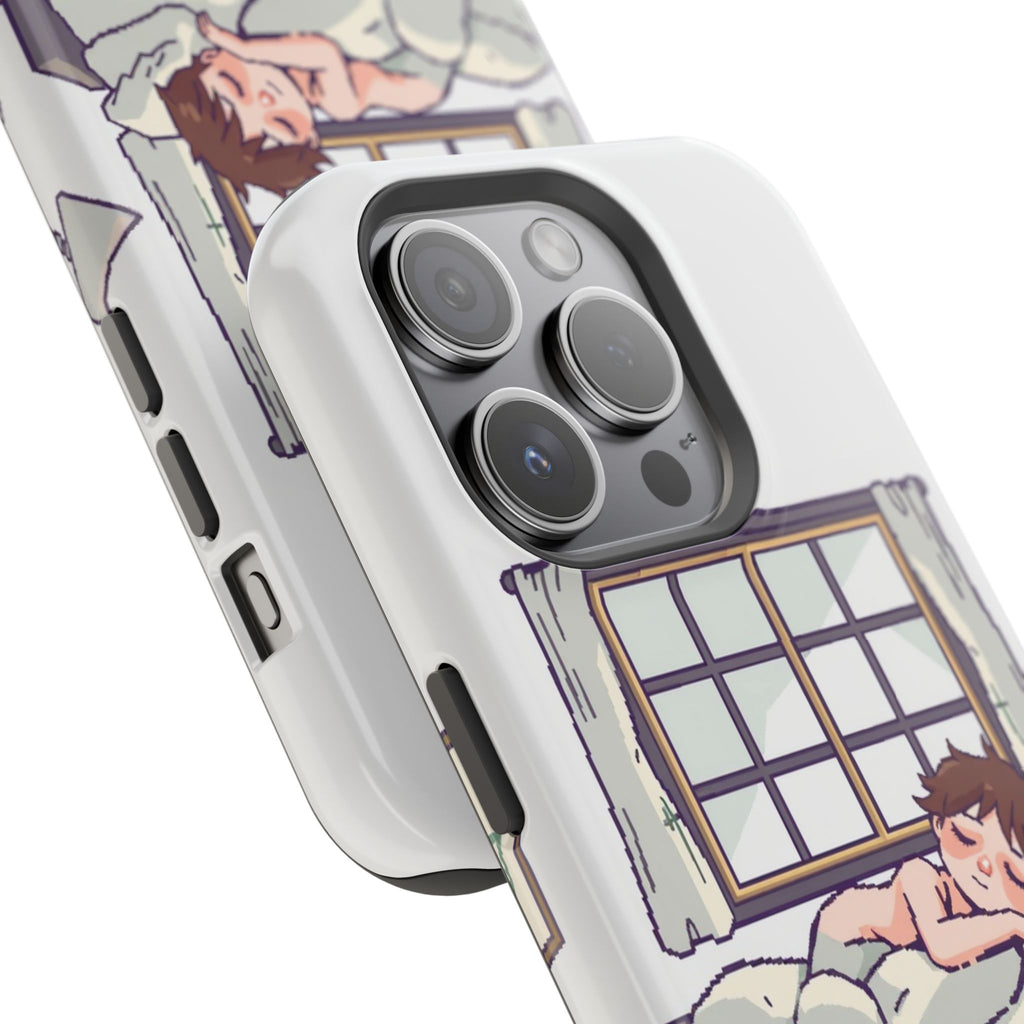 iPhone Do Not Disturb: Napping Bold Art Slim Everyday Designer Case · iPhone Cas