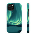 iPhone Northern Lights Abstract Geometric Slim iPhone Everyday Designer · iPhone