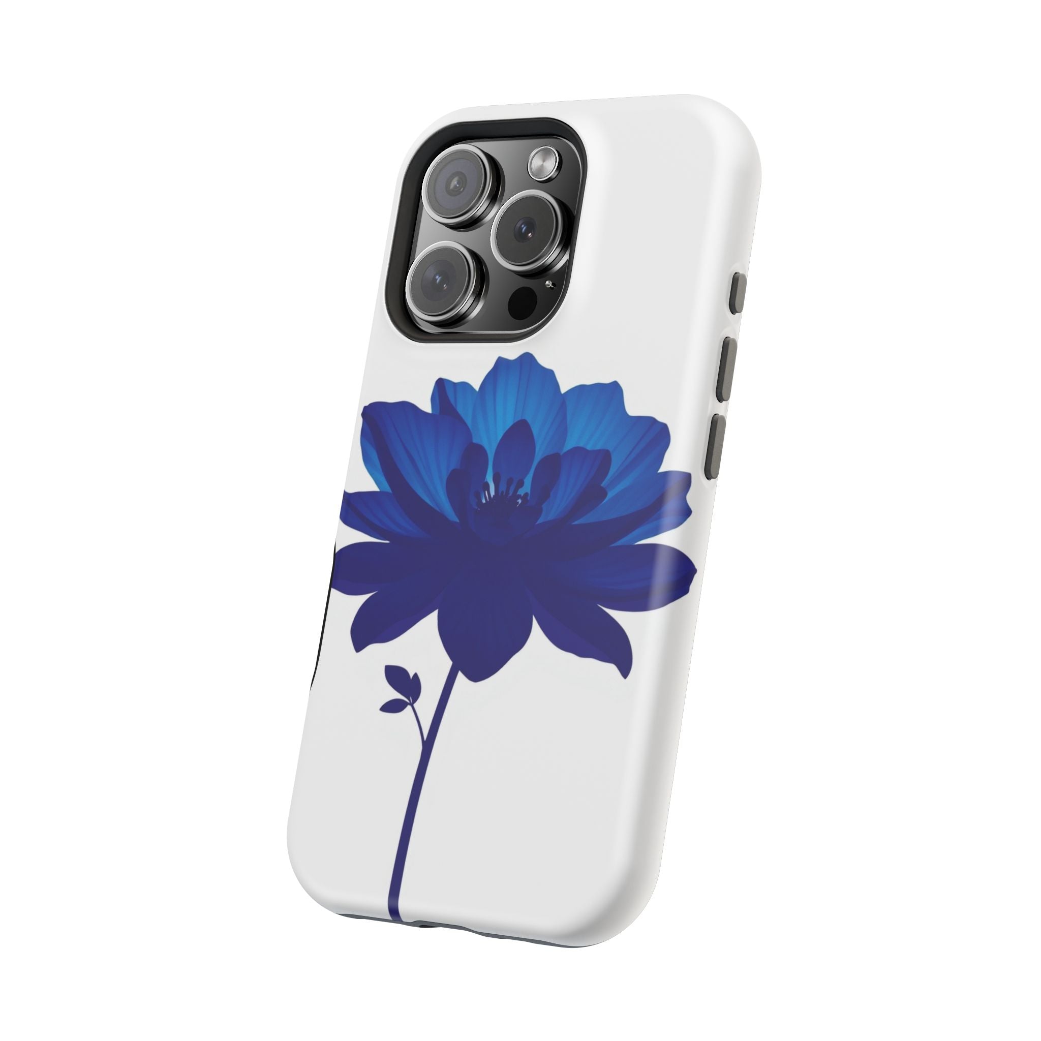 iPhone Serene Floral Silhouette Design Slim Everyday Designer Case · iPhone Case