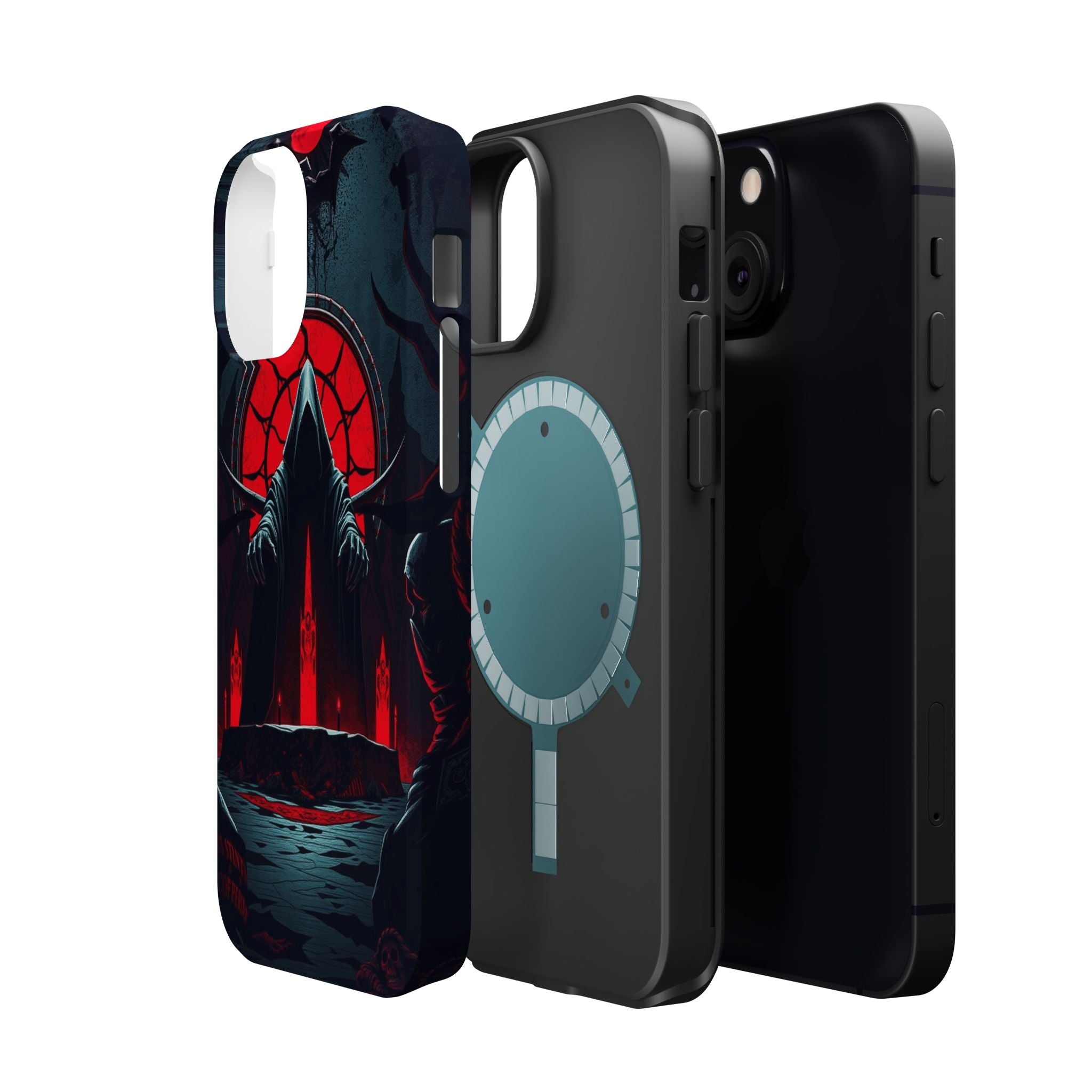 iPhone Serene Necromancer Circle Design Slim Everyday Designer Case · iPhone Cas