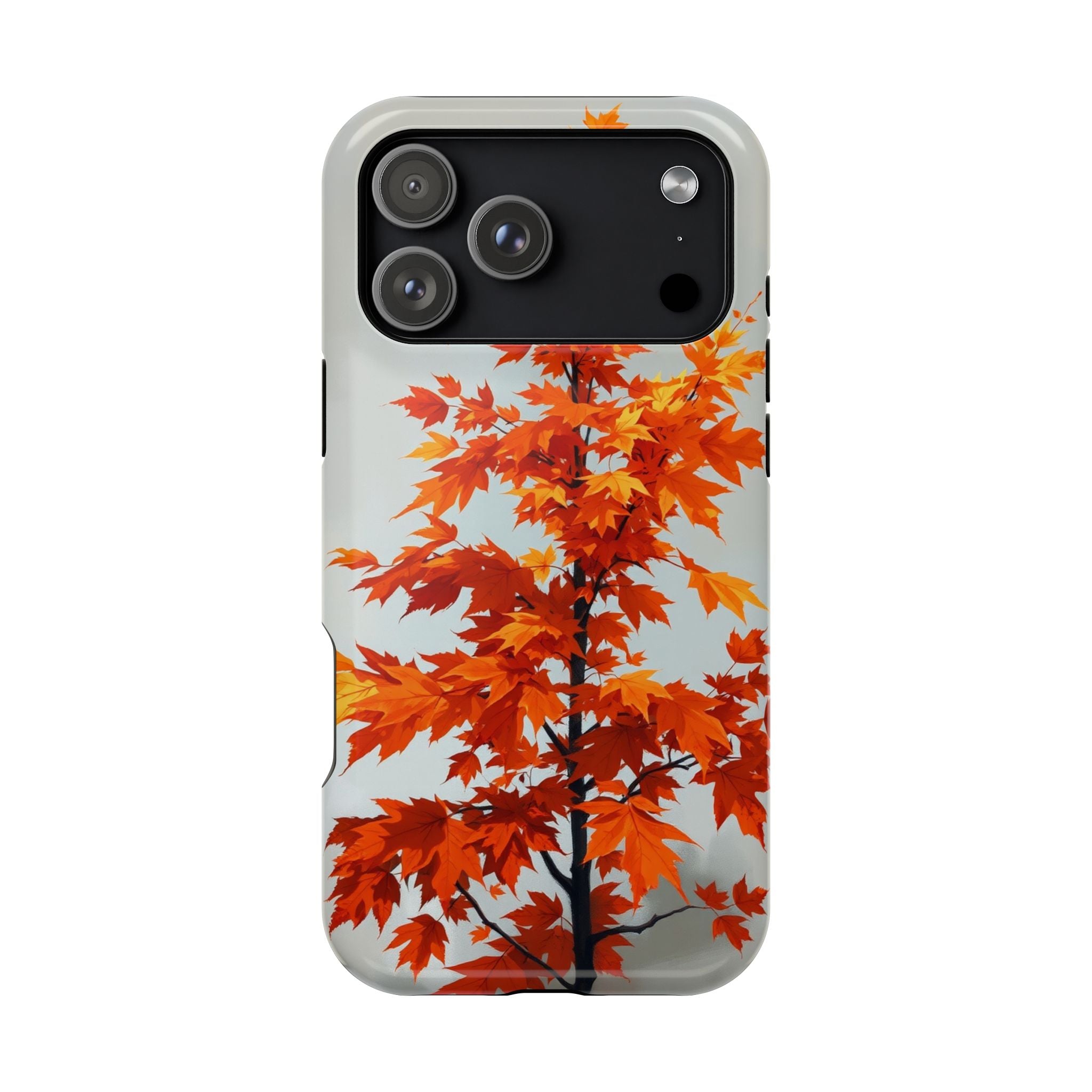 iPhone Autumn Maple Bold Art Slim Everyday Designer Case · iPhone Case