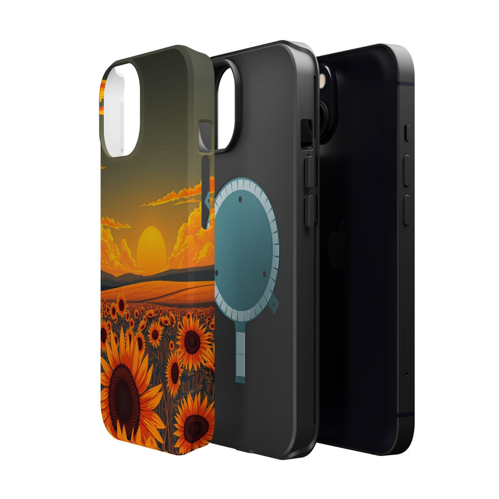 iPhone Vibrant Sunflower Prairie Design Slim Everyday iPhone Designer · iPhone C