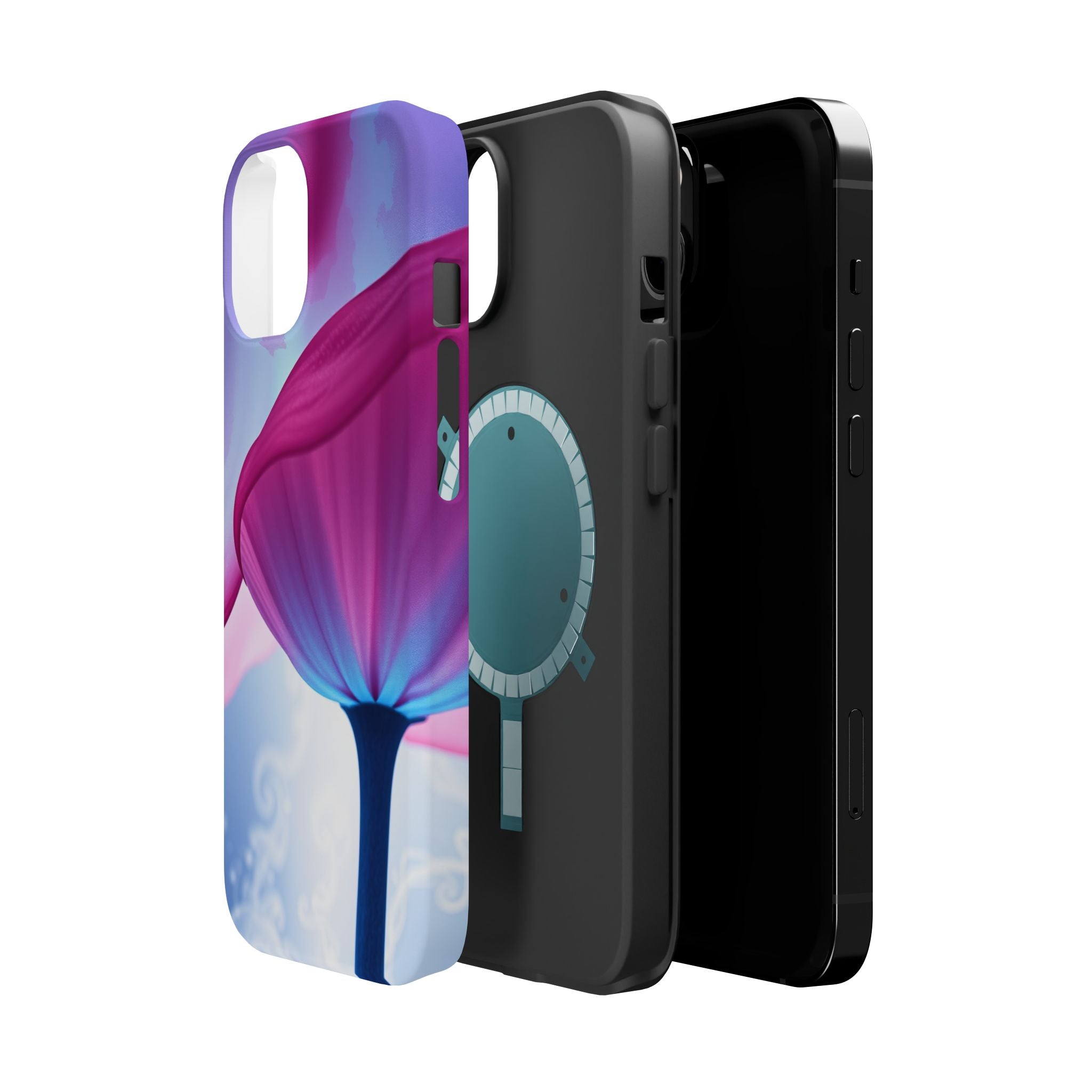 iPhone Petal Storm Vibrant Watercolor Slim Snap Case Ga · iPhone Case