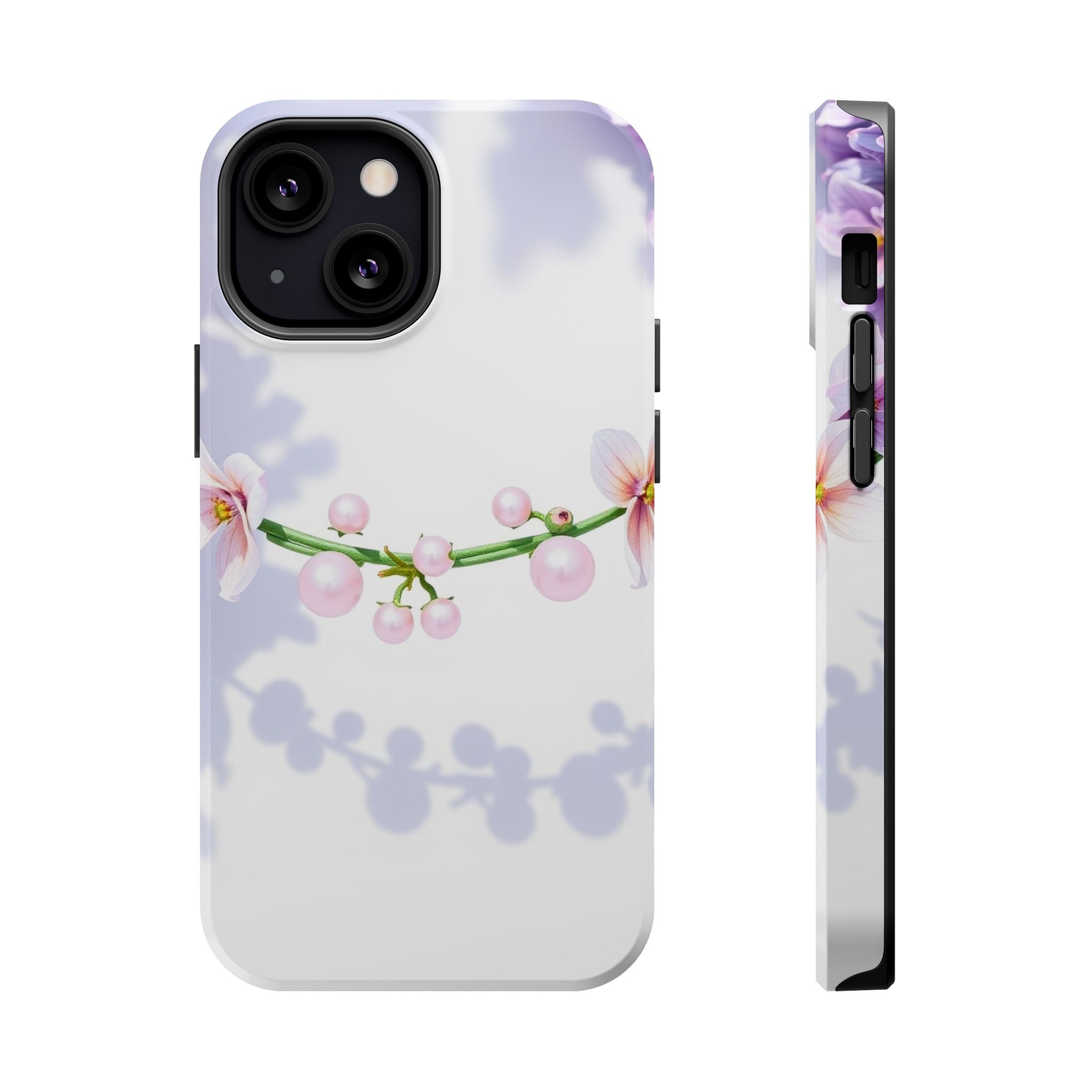 iPhone Vibrant Floral Crown Design Clean Minimal Snap Cas Slim Snap Case · iPhon