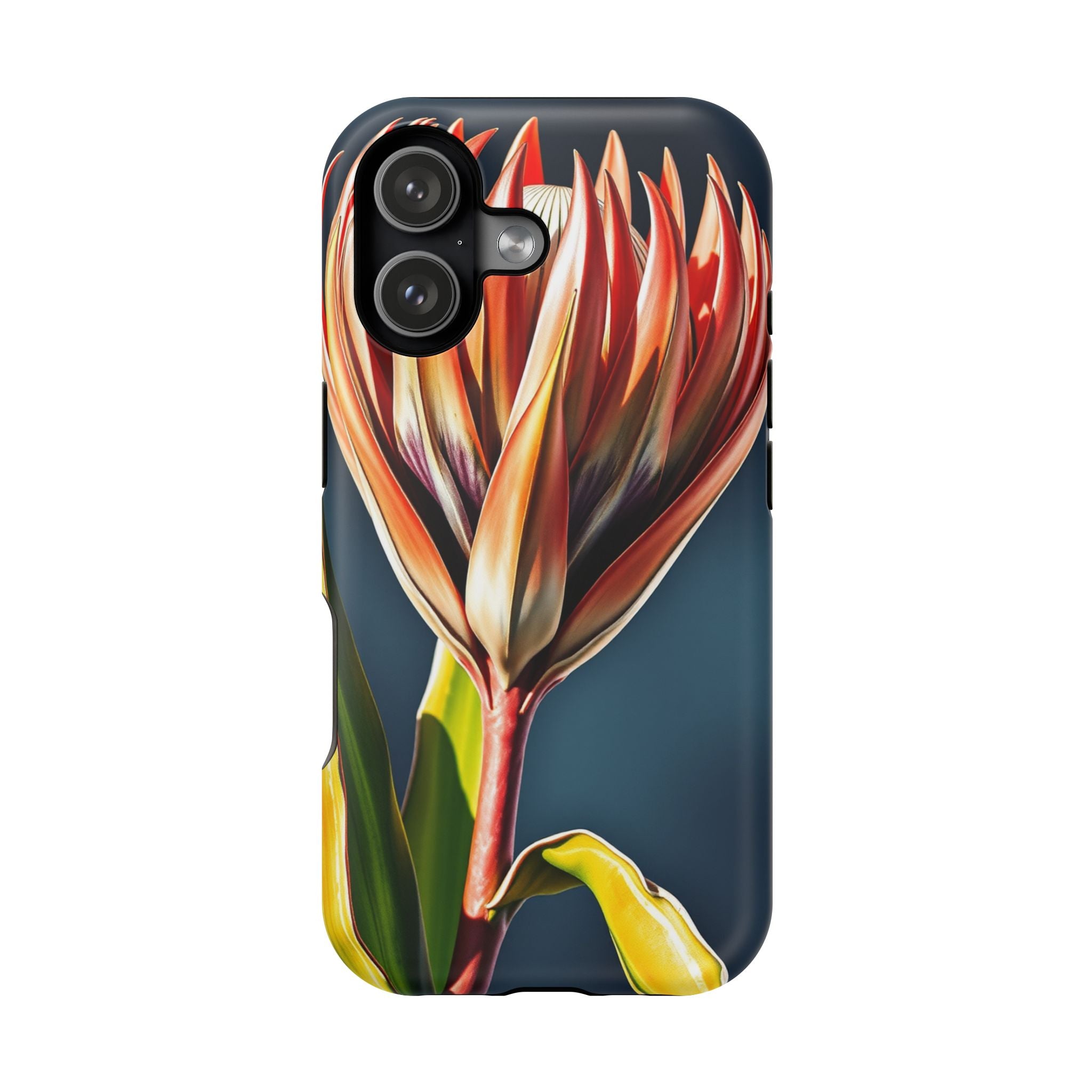 iPhone Protea Bold Vibrant Watercolor Slim Snap Case Ga · iPhone Case
