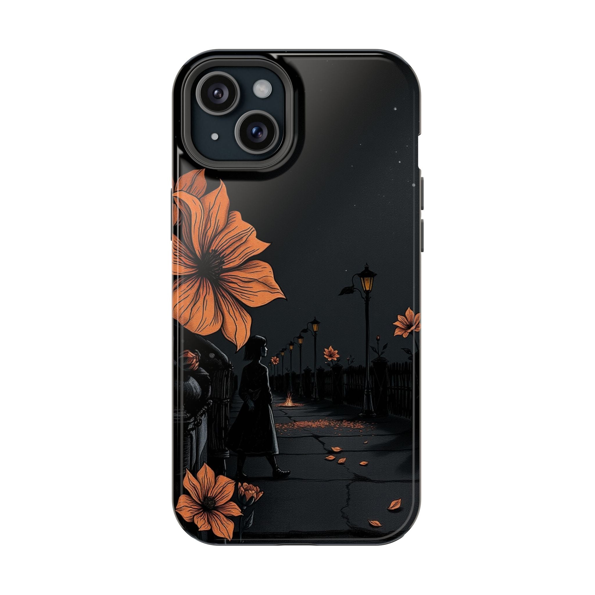 iPhone Night Bloomer Electric Art Bold Modern Everyday Snap Case · iPhone Case