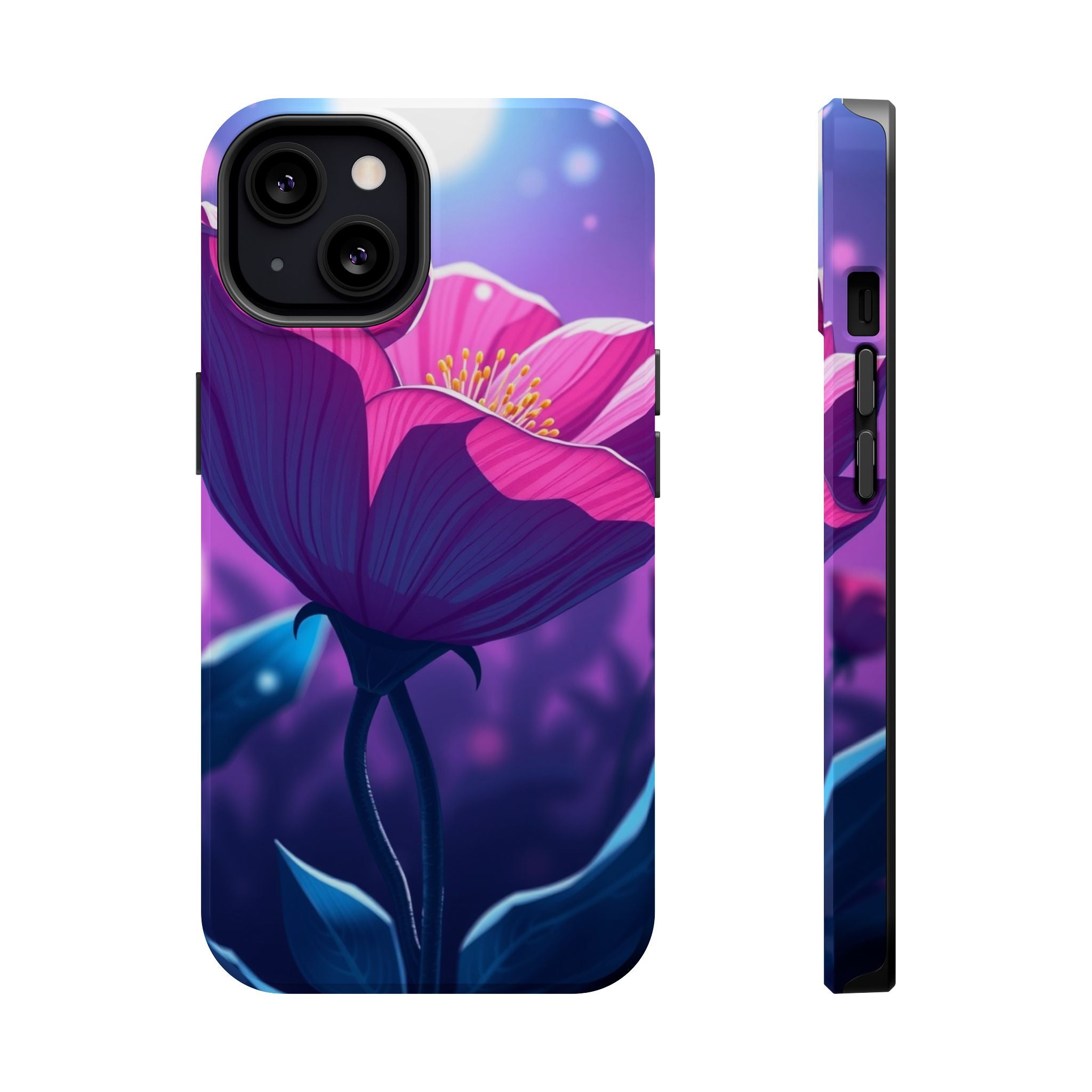 iPhone Night Bloomer Pastel Kawaii Bold Modern Everyday Snap Case · iPhone Case