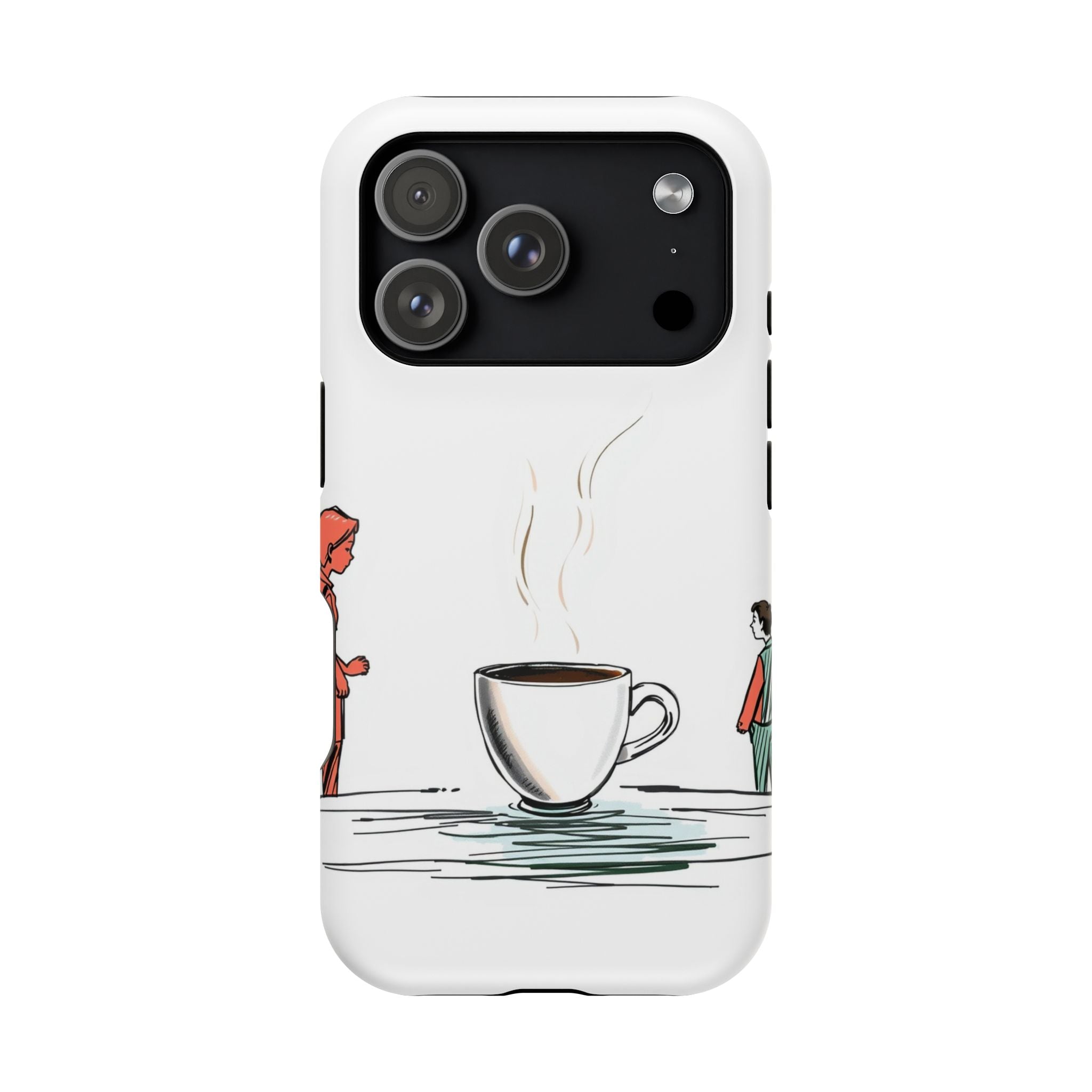 iPhone Coffee Before People Mystic Art Slim Everyday Designer Case · iPhone Case