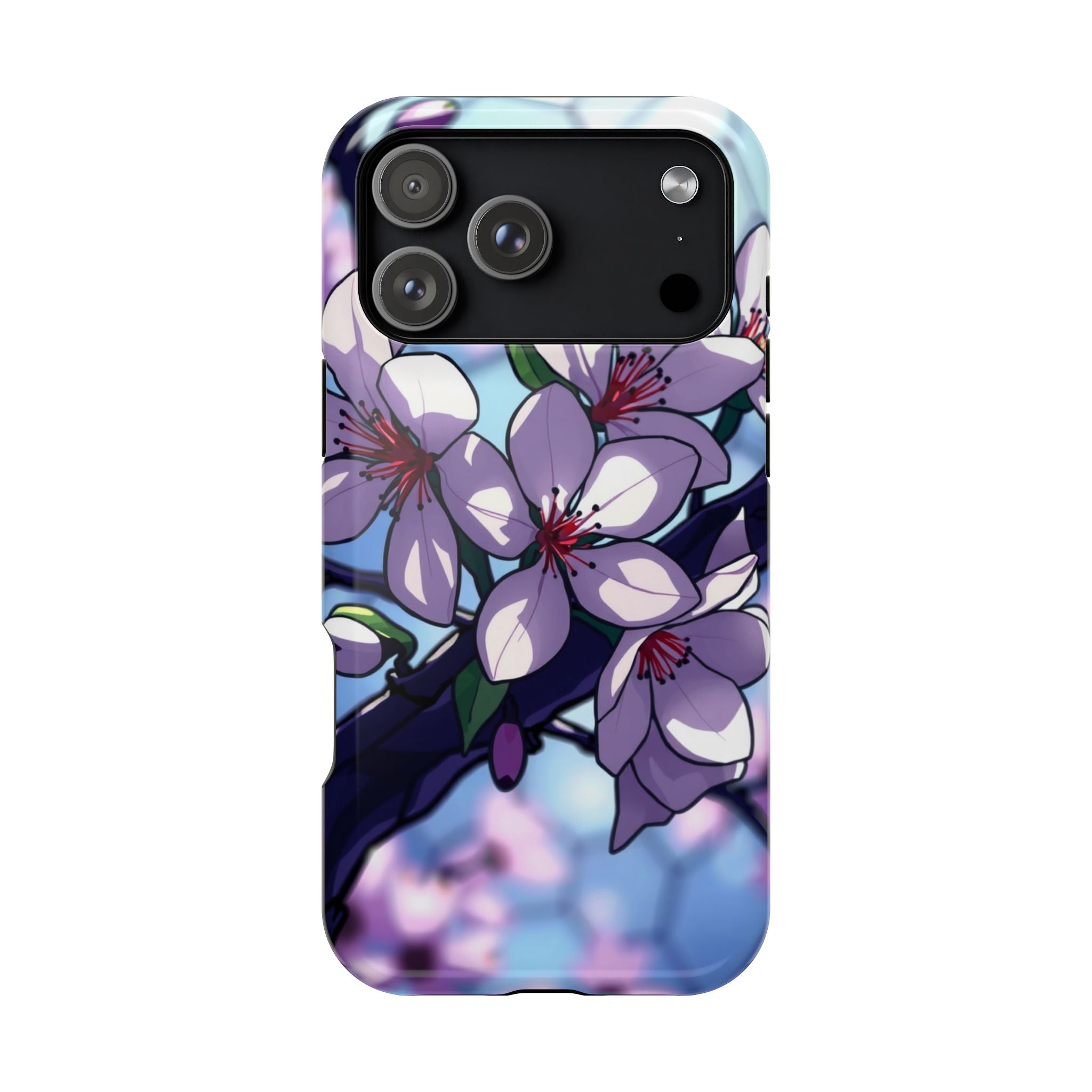 iPhone Dreamy Cherry Blossom Design Slim Everyday Designer Case · iPhone Case