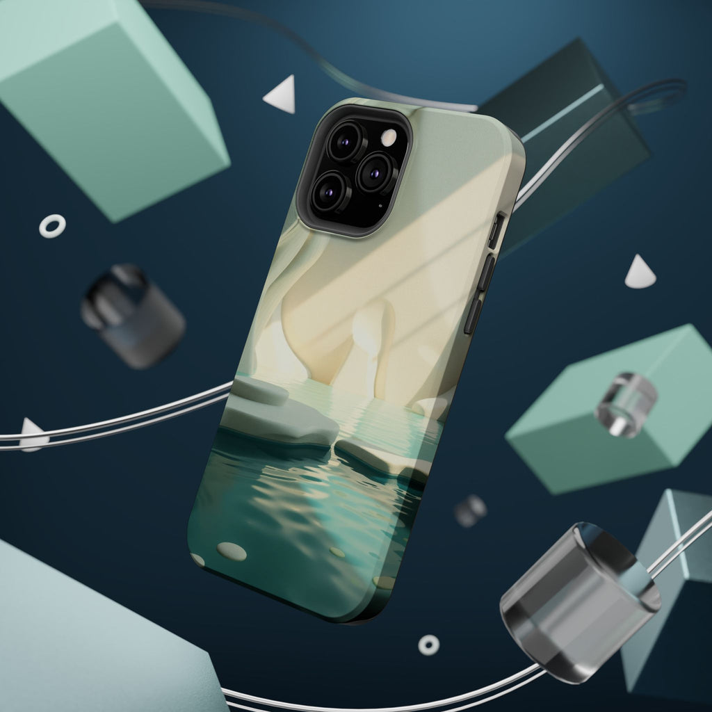 iPhone Tidal Pool 3D Digital Slim Everyday Designer Case · iPhone Case