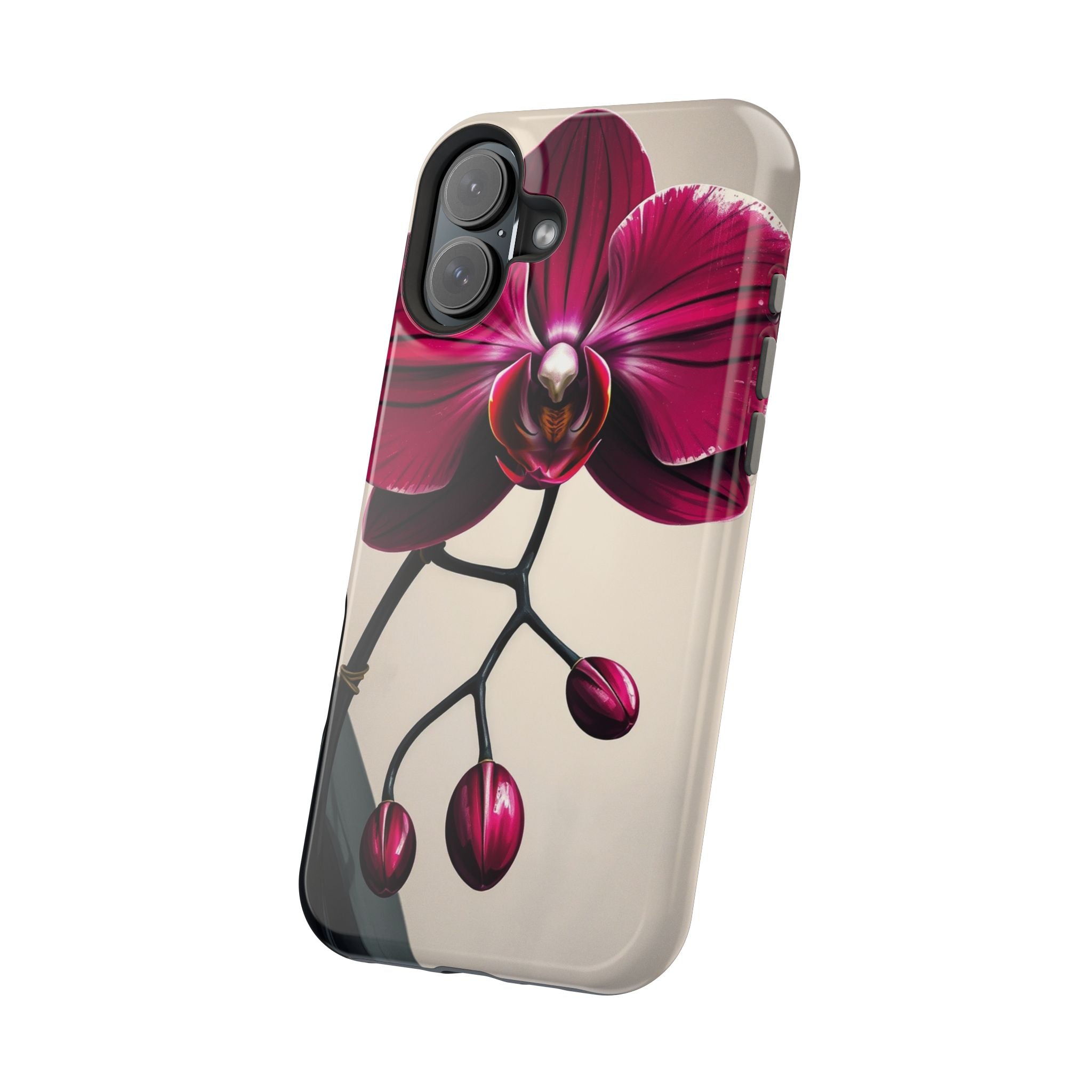 iPhone Orchid Study Enchanted Art Bold Modern Everyday Snap Case · iPhone Case