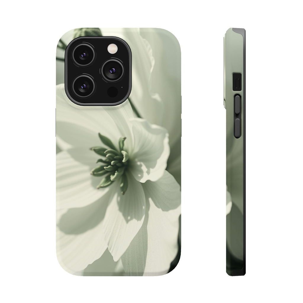 iPhone Floral Ink Wash 3D Digital Bold Modern Everyday Snap Case · iPhone Case