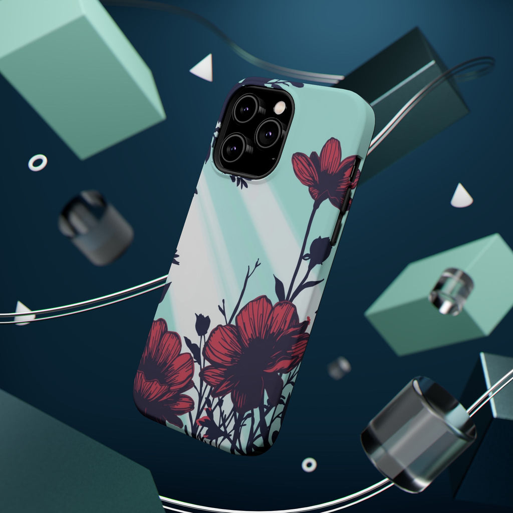 iPhone Floral Silhouette Cinematic Art Slim Everyday Designer Case · iPhone Case