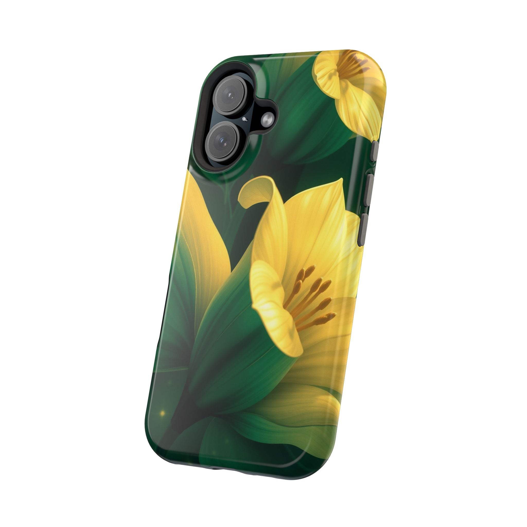 iPhone Night Bloomer Gold Foil Luxury Slim Everyday Designer Case · iPhone Case