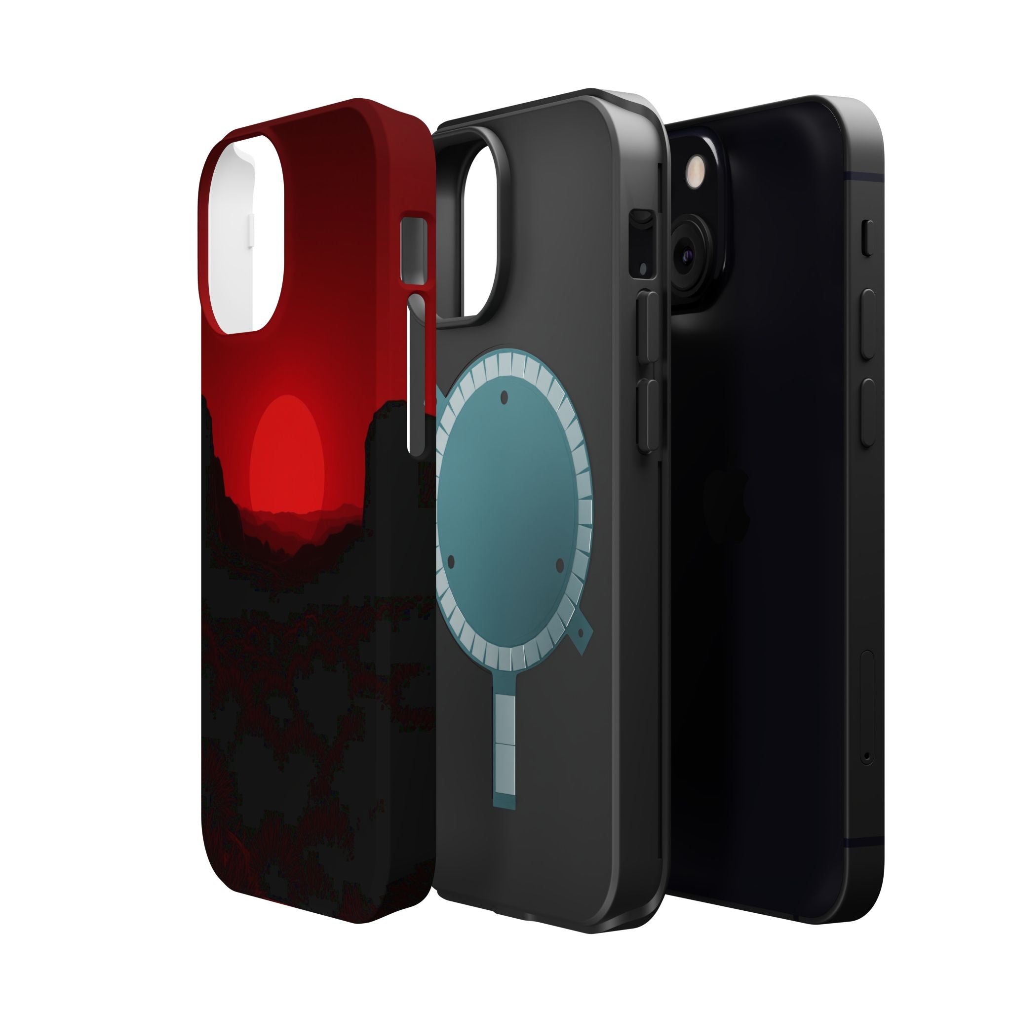 iPhone Vibrant Mesa Sunset Design Bold Modern Everyday Snap Case · iPhone Case
