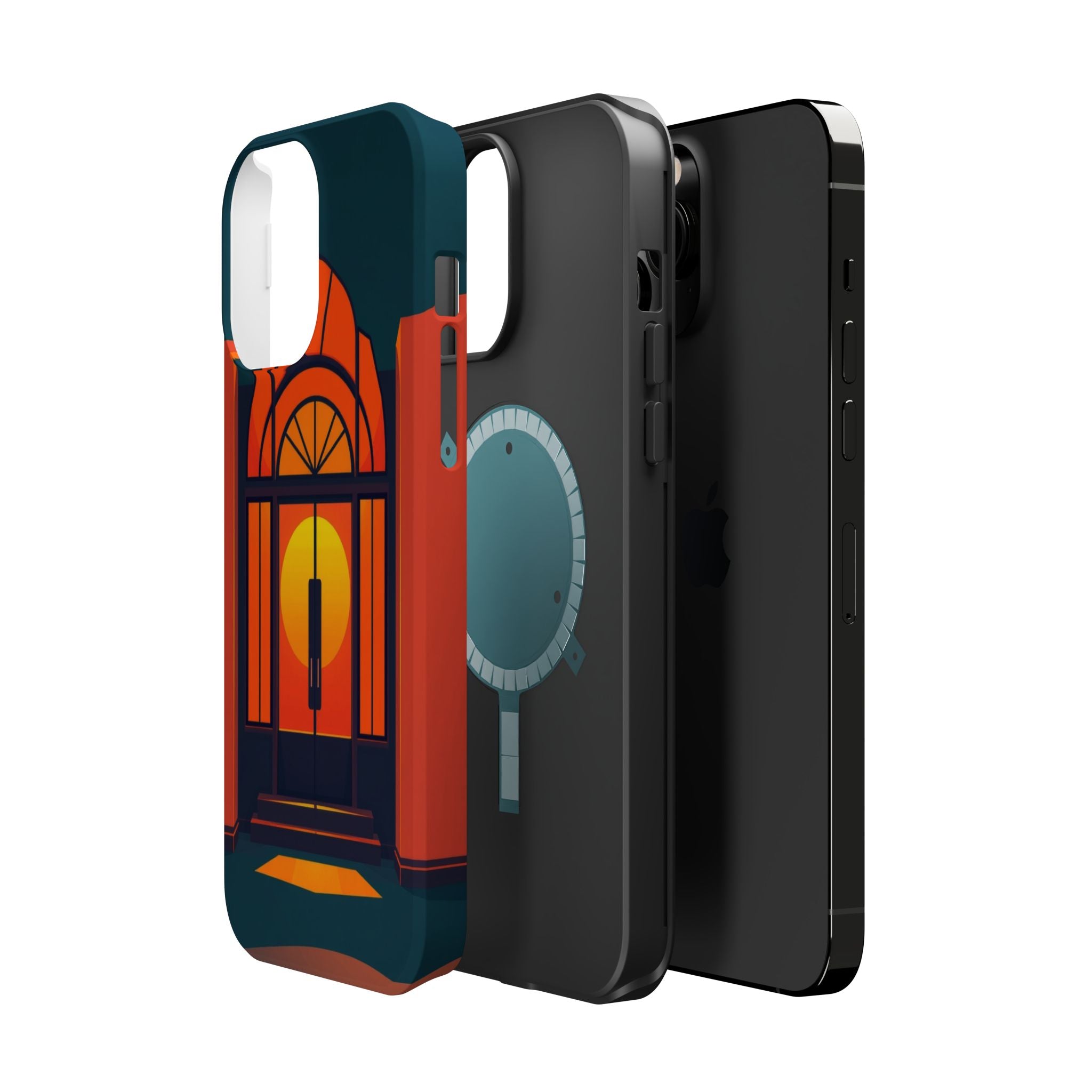 iPhone Art Deco Geometry Enchanted Bold Modern Everyday Snap Case · iPhone Case