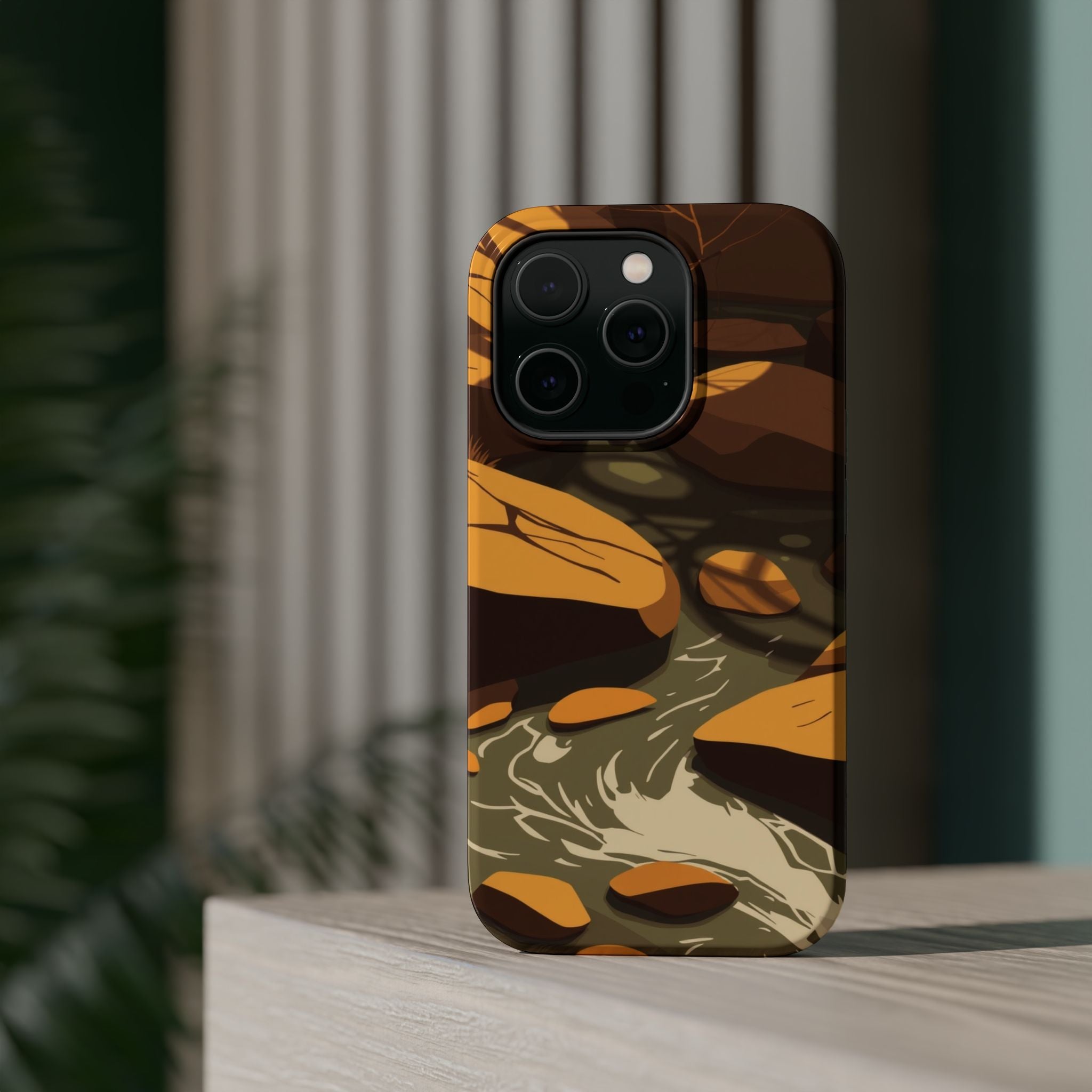 iPhone Spring Creek Mystic Art 10 Bold Modern Everyday Snap Case · iPhone Case