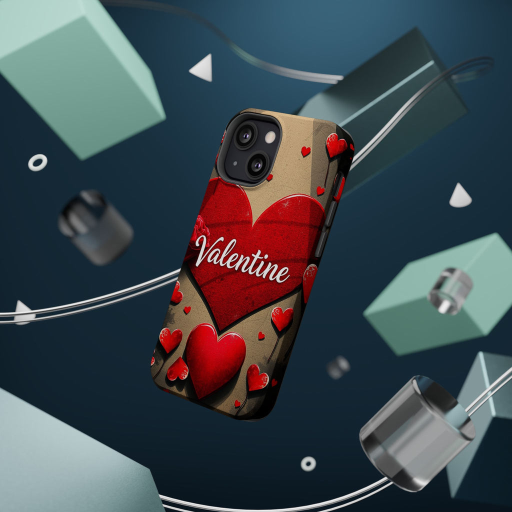 iPhone Serene Vintage Valentine Card Design Slim Everyday Designer Case · iPhone