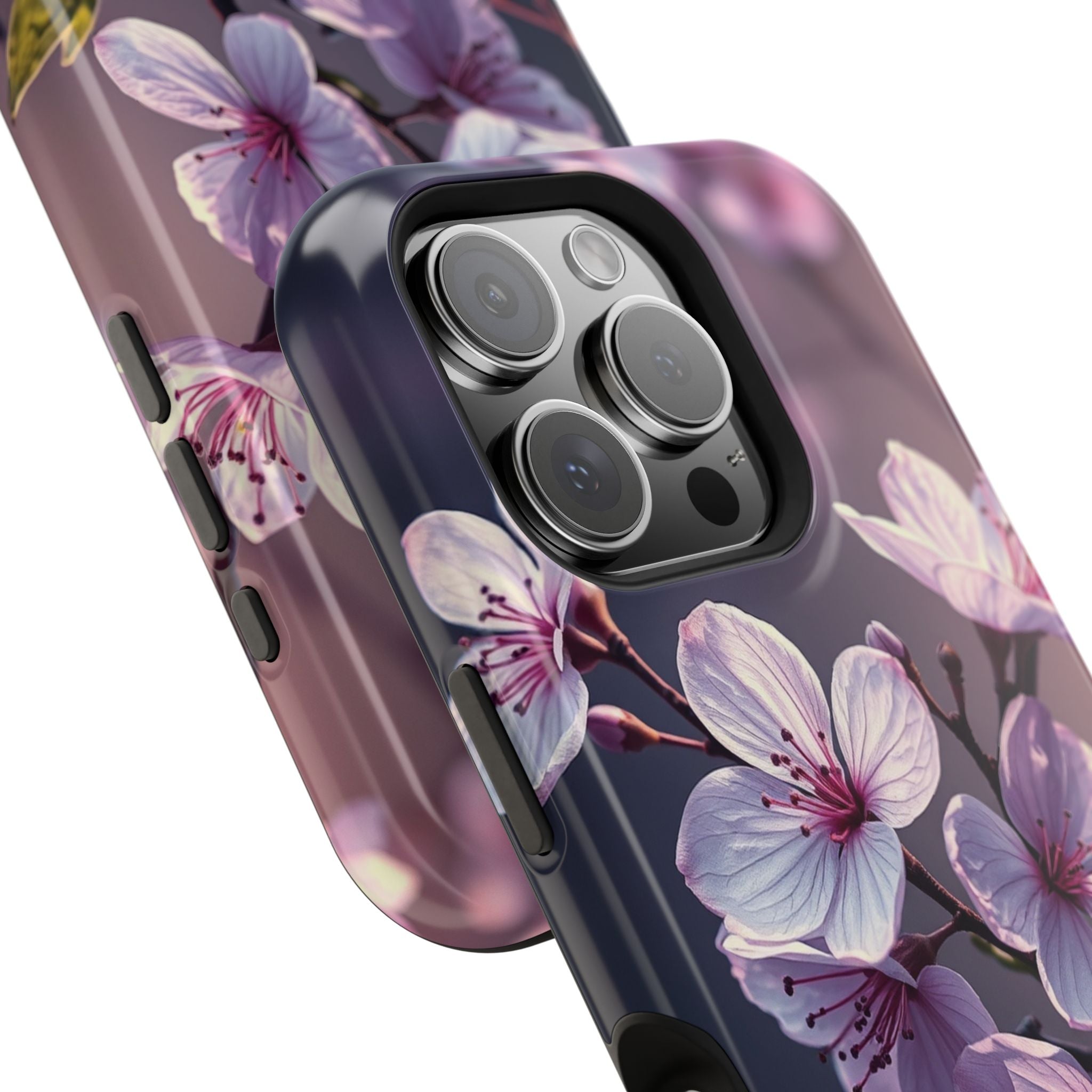 iPhone Cherry Blossom Enchanted Art Artistic Everyday Cas Slim Snap Case · iPhon
