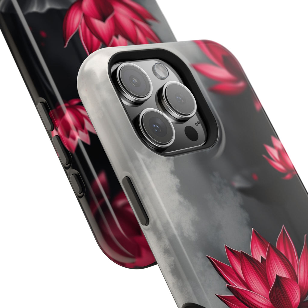 iPhone Lotus Pond Mystic Art 15 Slim Everyday Designer Case · iPhone Case