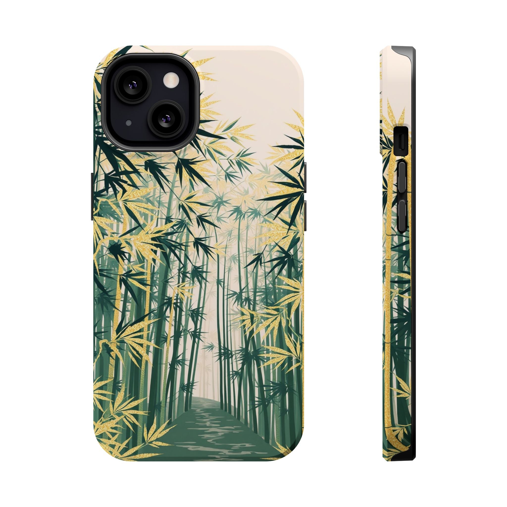 iPhone Serene Bamboo Grove Design Bold Modern Everyday Snap Case · iPhone Case