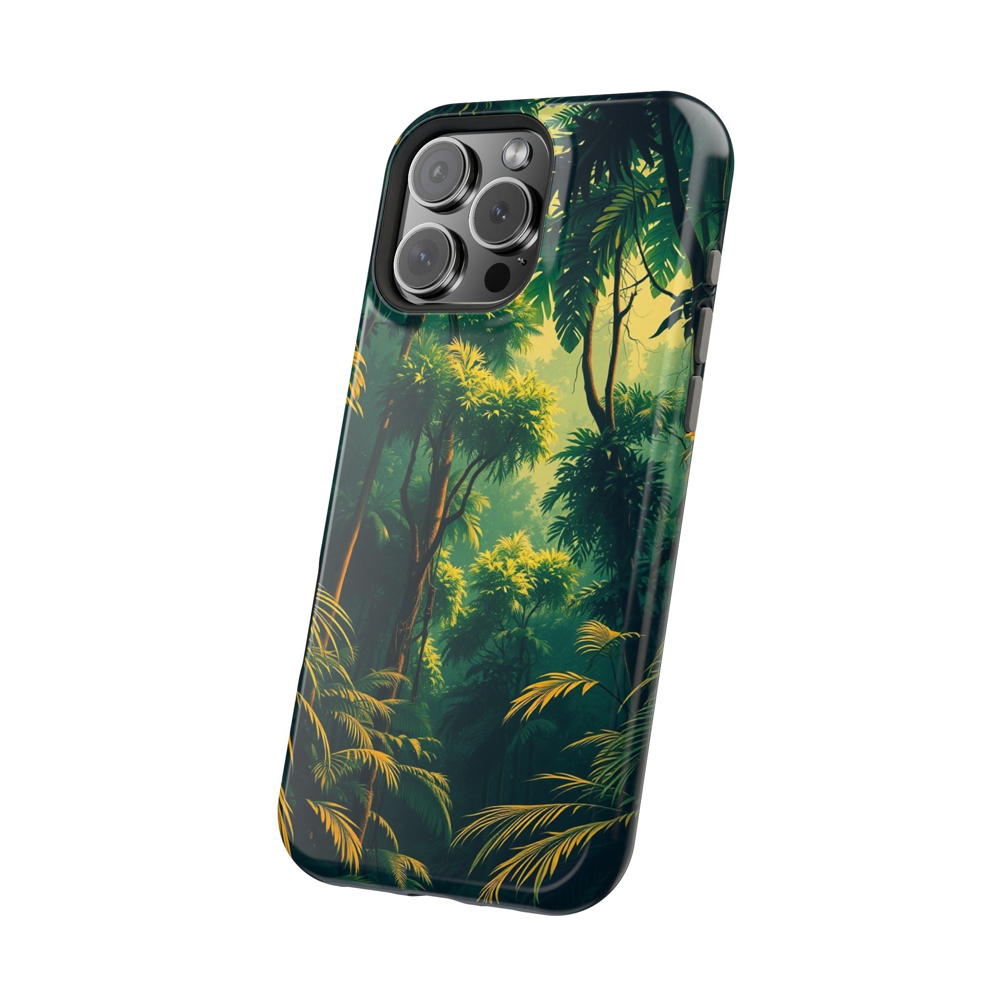 iPhone Rainforest Canopy Vintage Retro Poster Slim iPhone Everyday · iPhone Case