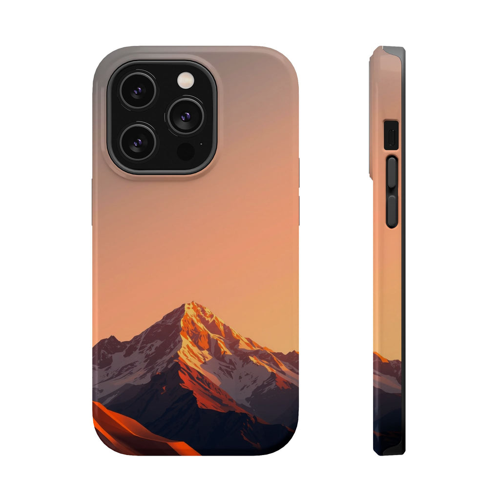 iPhone Mountain at Sunrise Bold Art 10 Slim Everyday Designer Case · iPhone Case