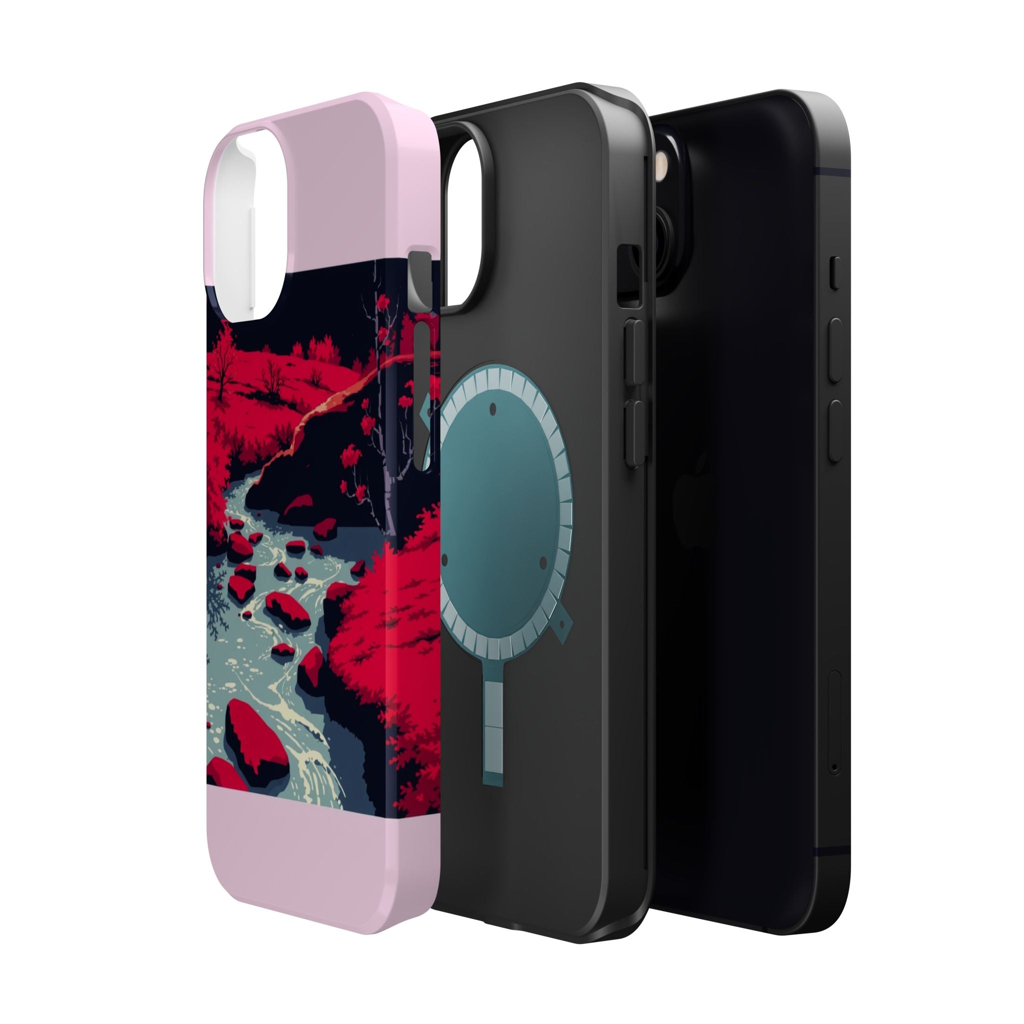 iPhone Spring Creek Cinematic Art 13 Slim Everyday Designer Case · iPhone Case