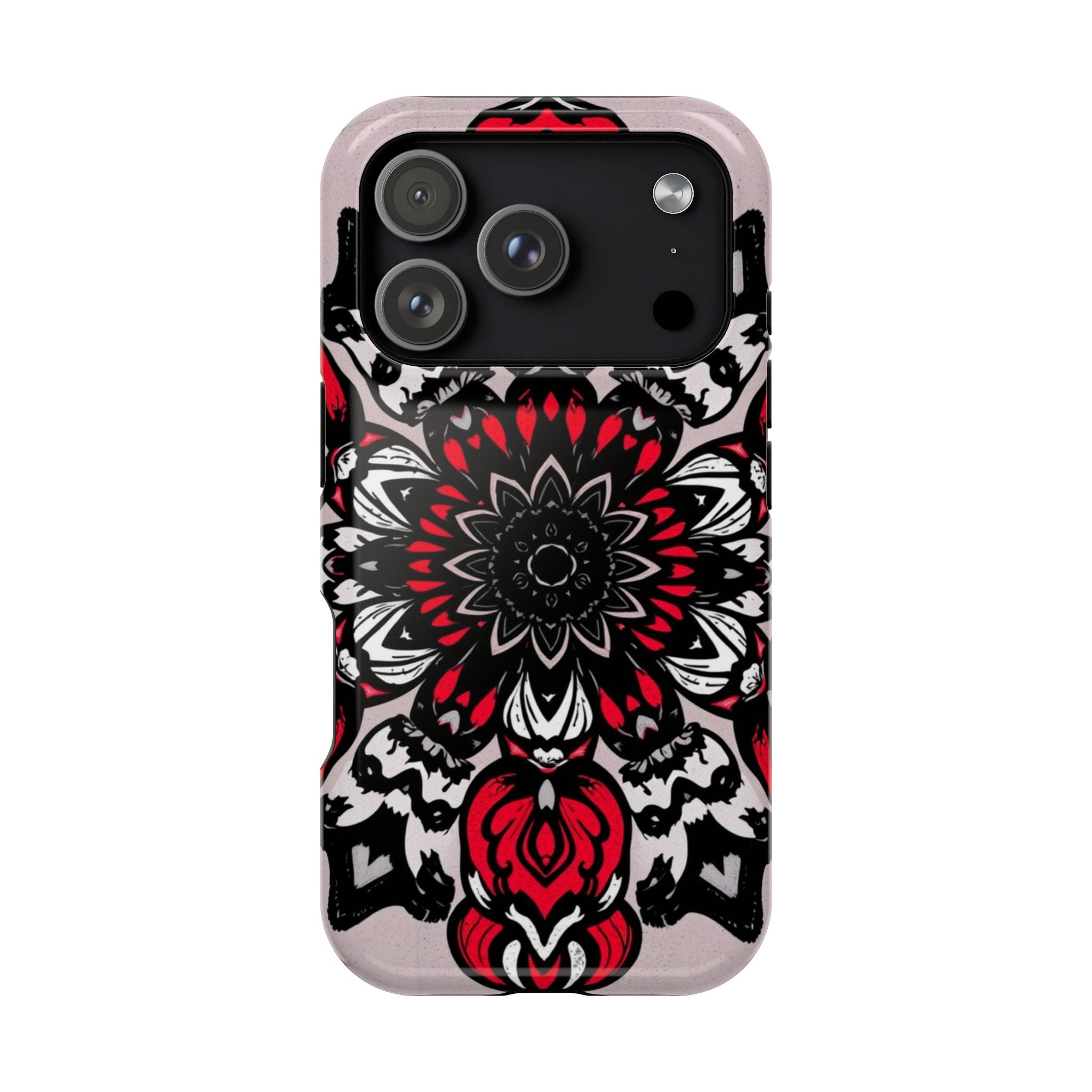 iPhone Floral Mandala Bold Art Slim Everyday Designer Case · iPhone Case
