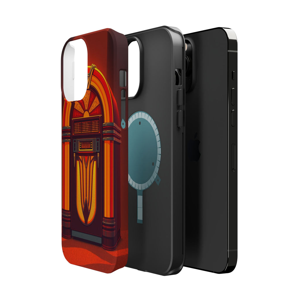 iPhone Jukebox Glow Pop Art Bold Bold Modern Everyday Snap Case · iPhone Case