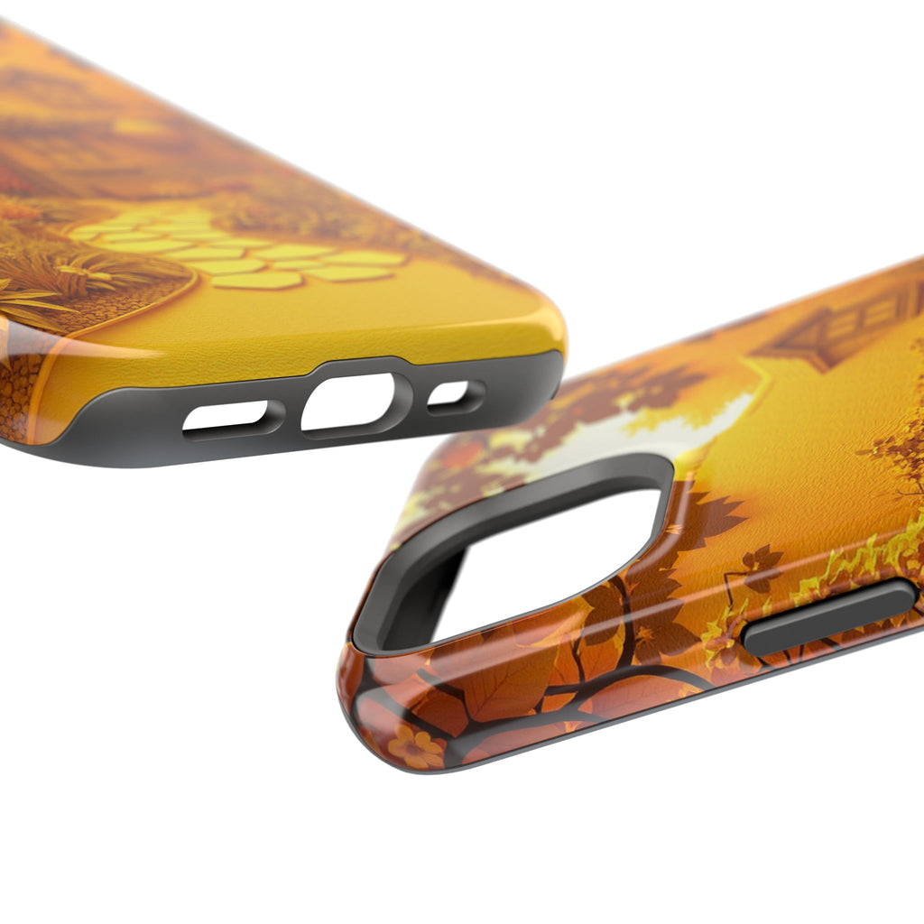 iPhone Vibrant Cottage Garden Design Slim Everyday Designer Case · iPhone Case