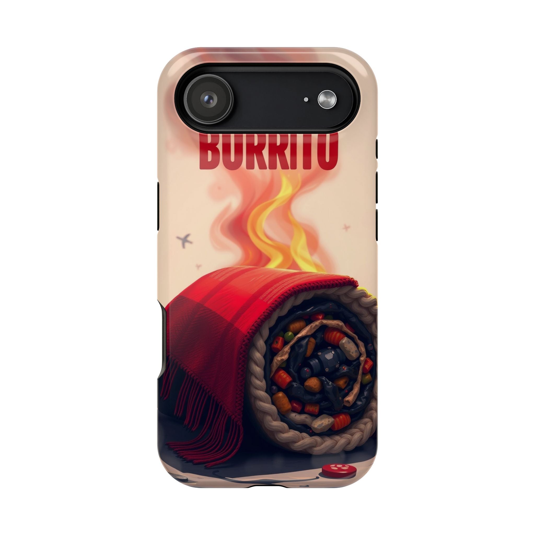 iPhone Serene Blanket Burrito Design Slim Everyday Designer Case · iPhone Case