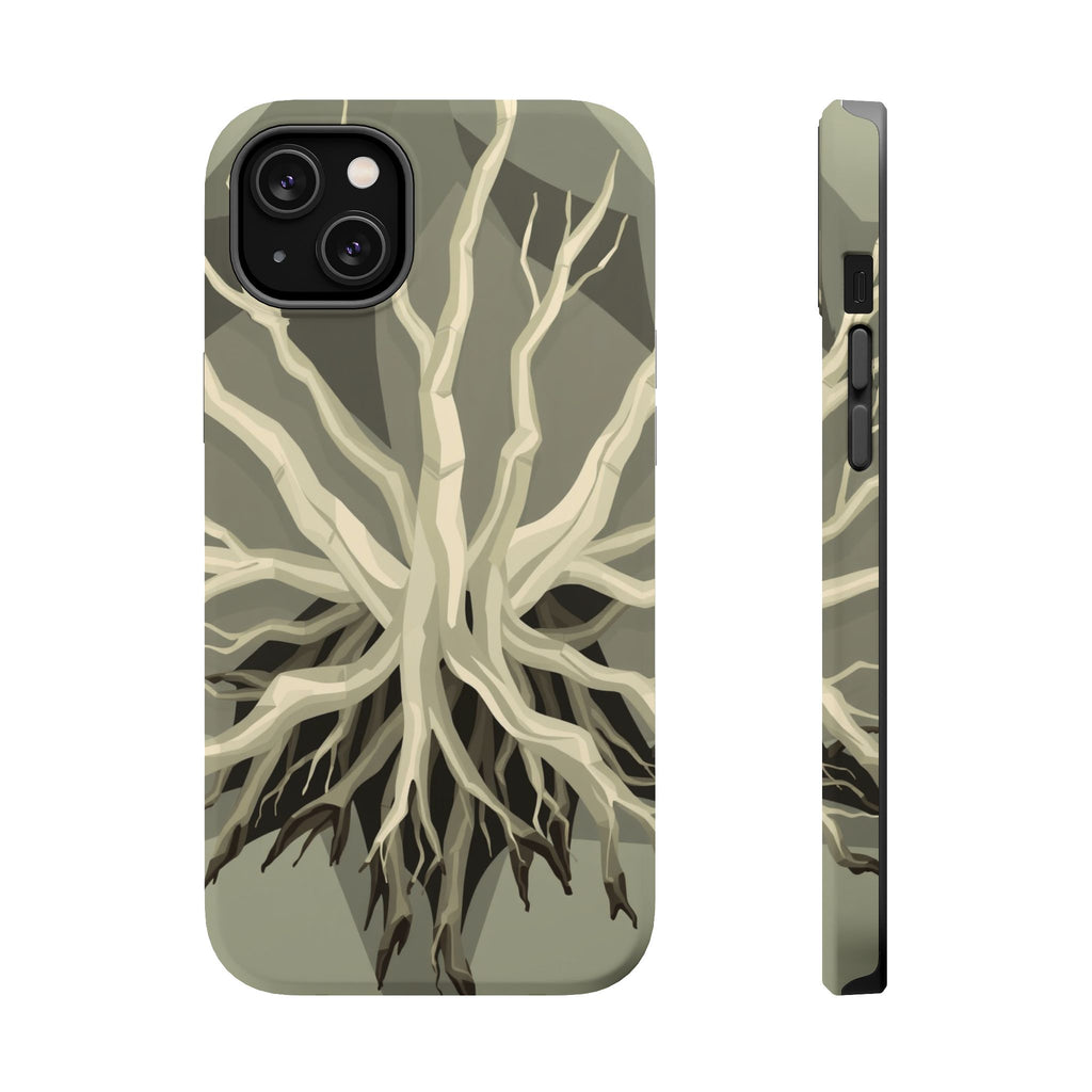 iPhone Sage And Ivory Mangrove Roots Slim Everyday Designer Case · iPhone Case