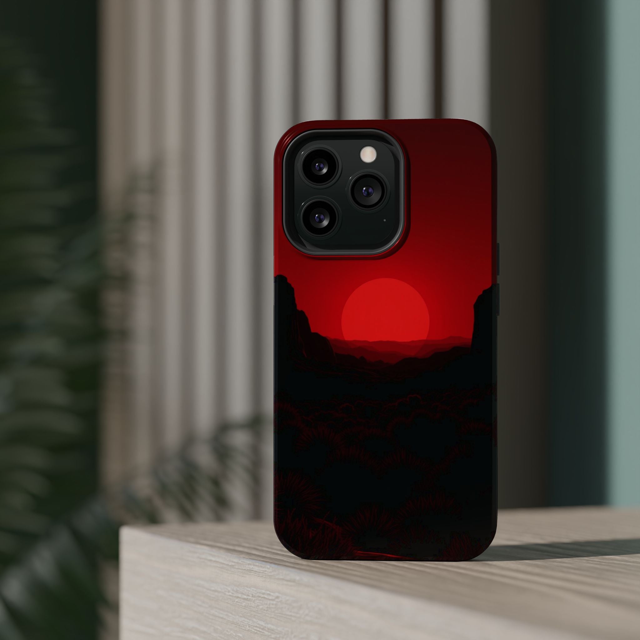 iPhone Vibrant Mesa Sunset Design Bold Modern Everyday Snap Case · iPhone Case