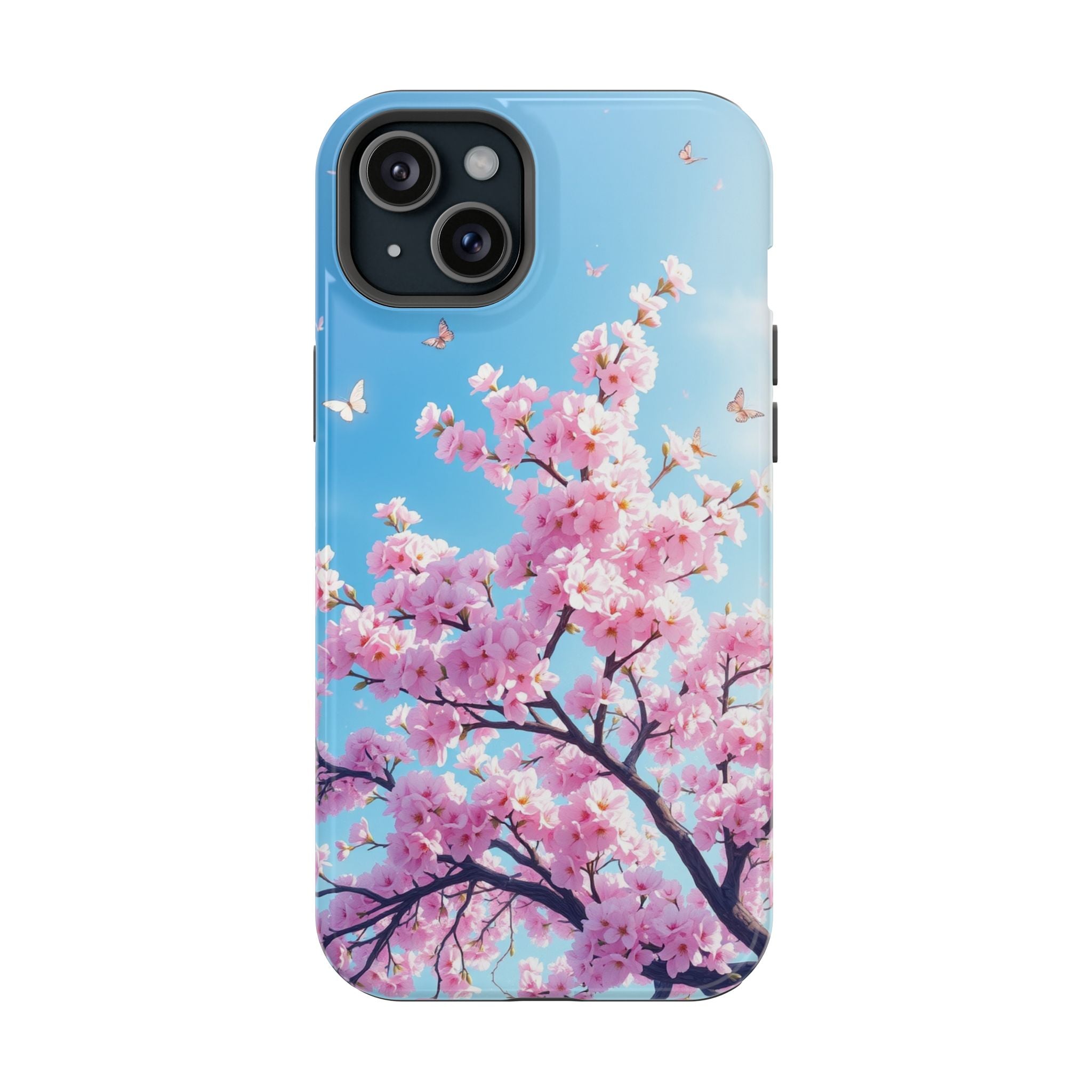 iPhone Cherry Blossom Floral Slim Everyday Designer Case · iPhone Case