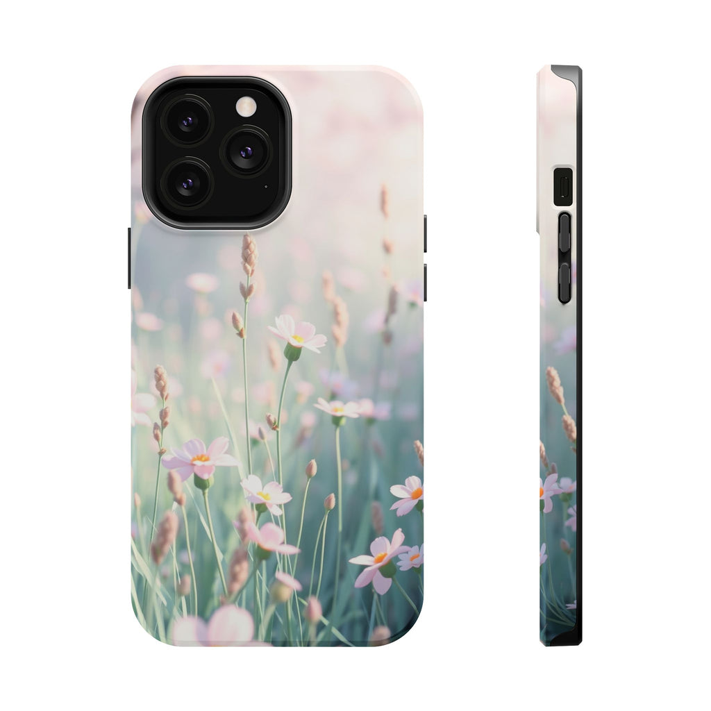 iPhone Spring Meadow Pastel Kawaii Bold Modern Everyday Snap Case · iPhone Case