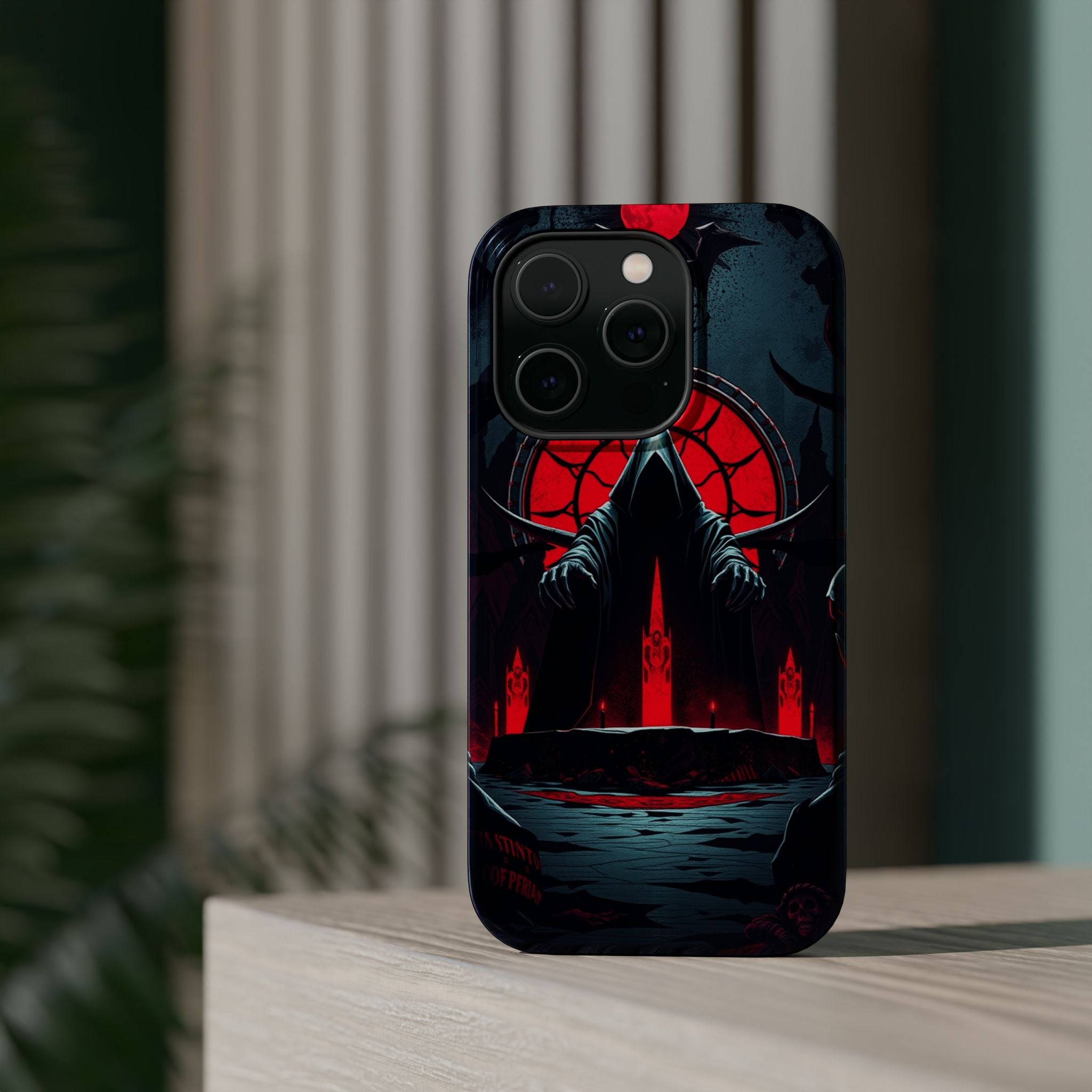 iPhone Serene Necromancer Circle Design Slim Everyday Designer Case · iPhone Cas