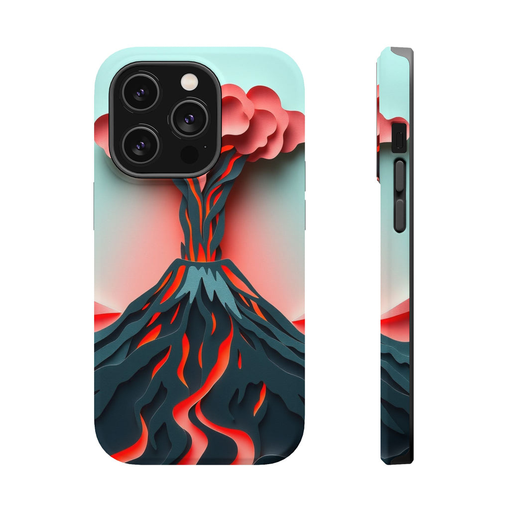 iPhone Mint And Blush Volcanic Eruption Slim Everyday iPhone Designer · iPhone C