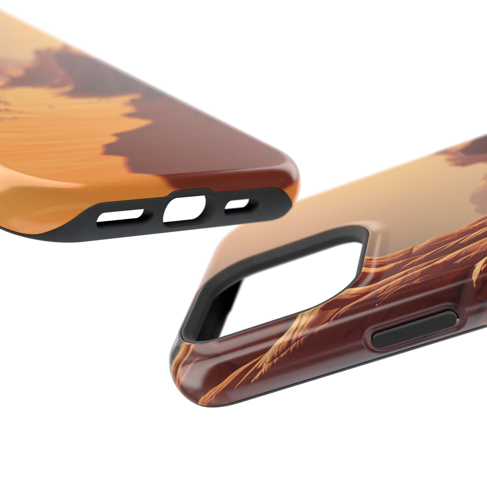 iPhone Burnt Orange And Sand Valley Floor Slim iPhone 20 Everyday · iPhone Case